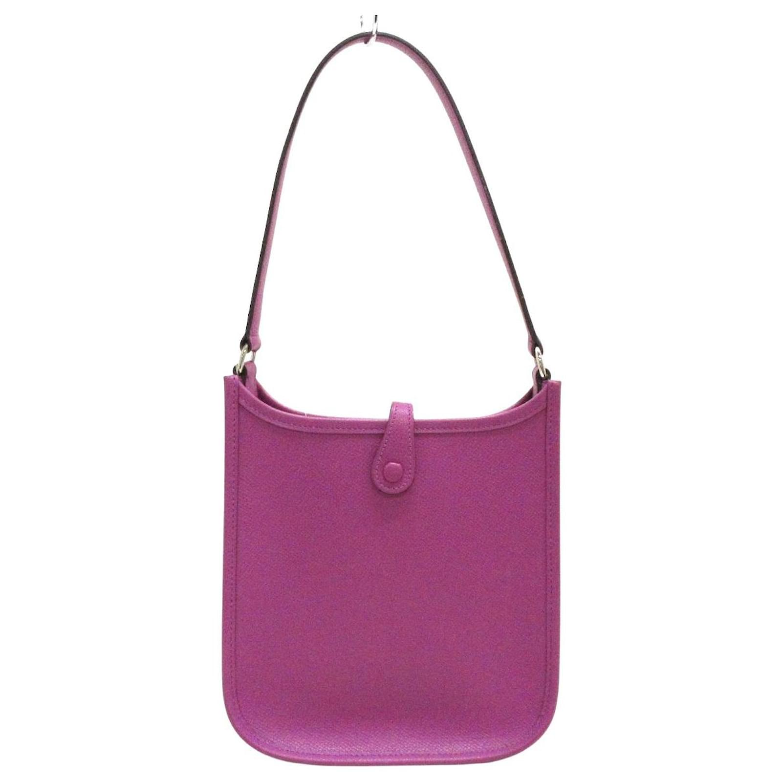 Hermès Evelyne Purple Leather ref.913205 - Joli Closet