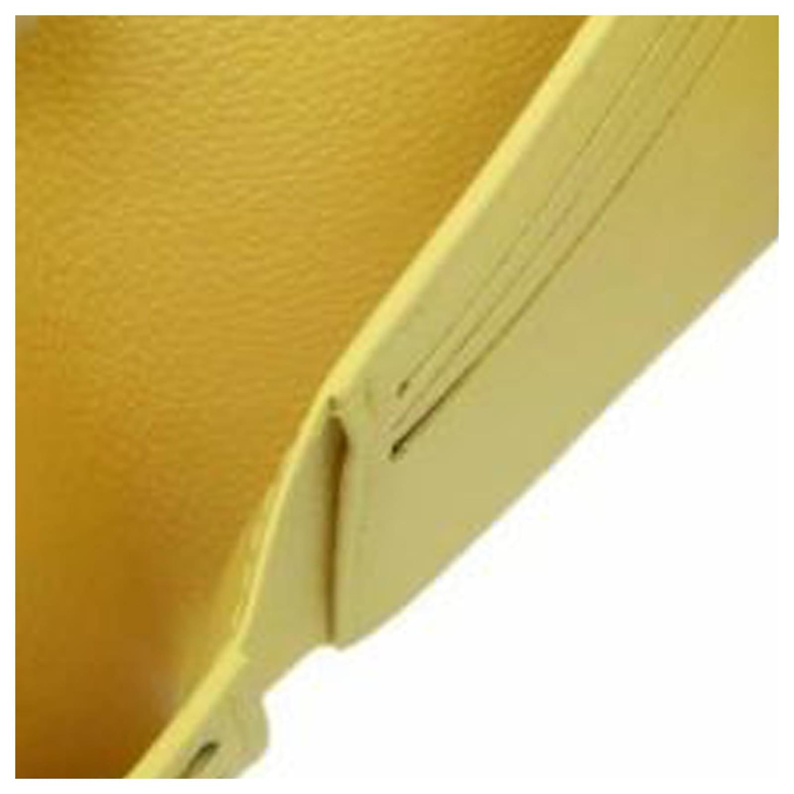 Louis Vuitton Yellow Monogram Empreinte Victorine Wallet Leather ref.913215  - Joli Closet