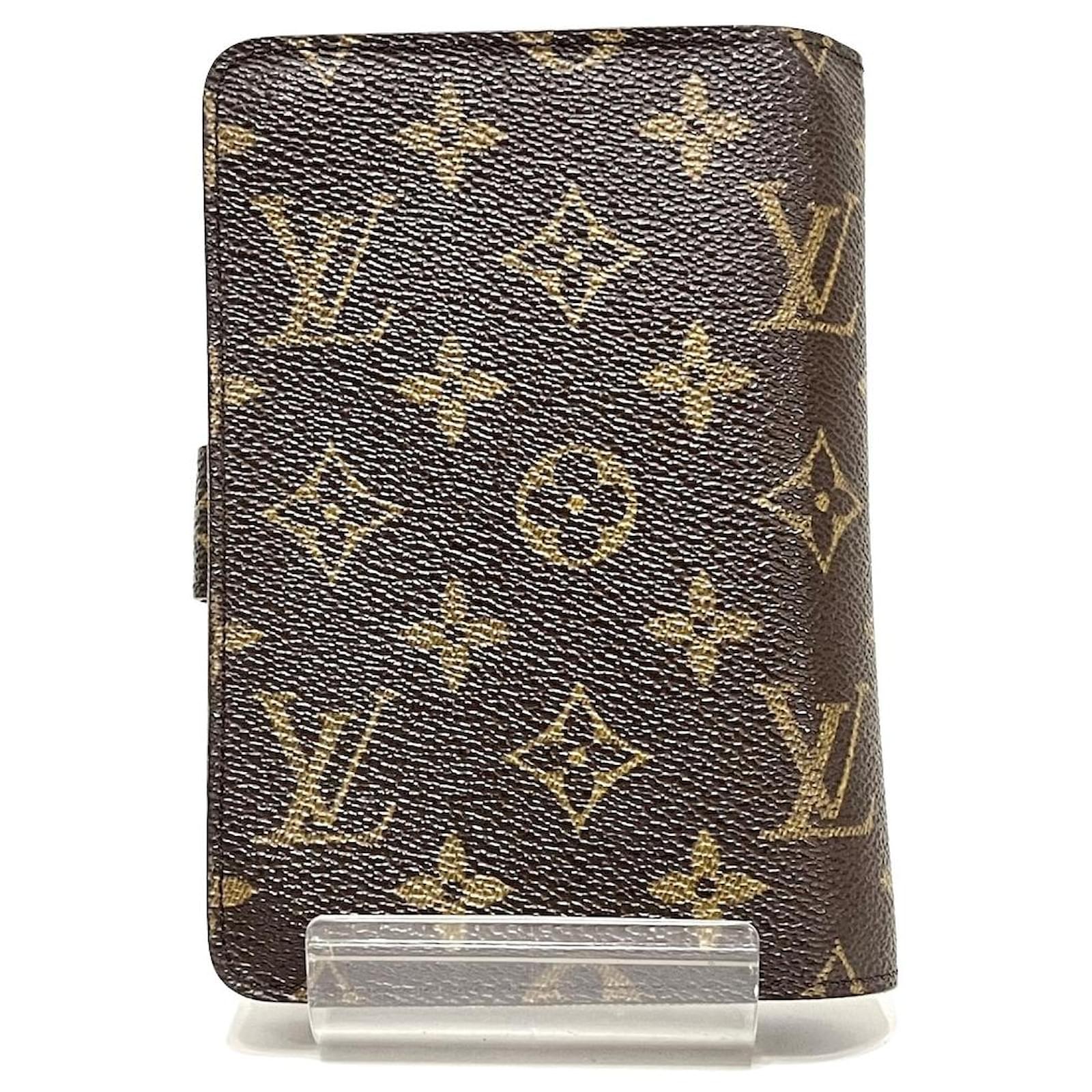 Louis Vuitton Porte papier Brown Cloth ref.1011929 - Joli Closet