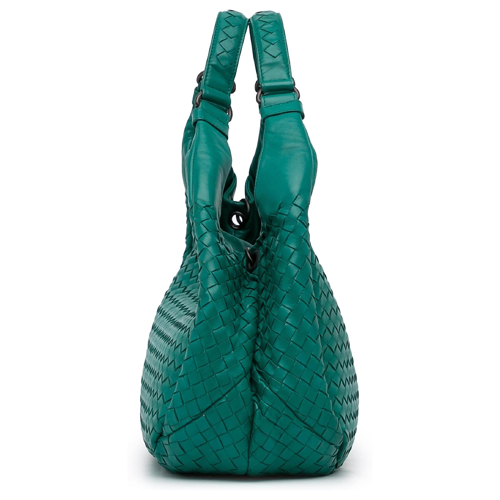 バッグ BOTTEGA VENETA Intrecciato Campana Bag Bottega Veneta Campana Hobo Bag in Black — UFO No More