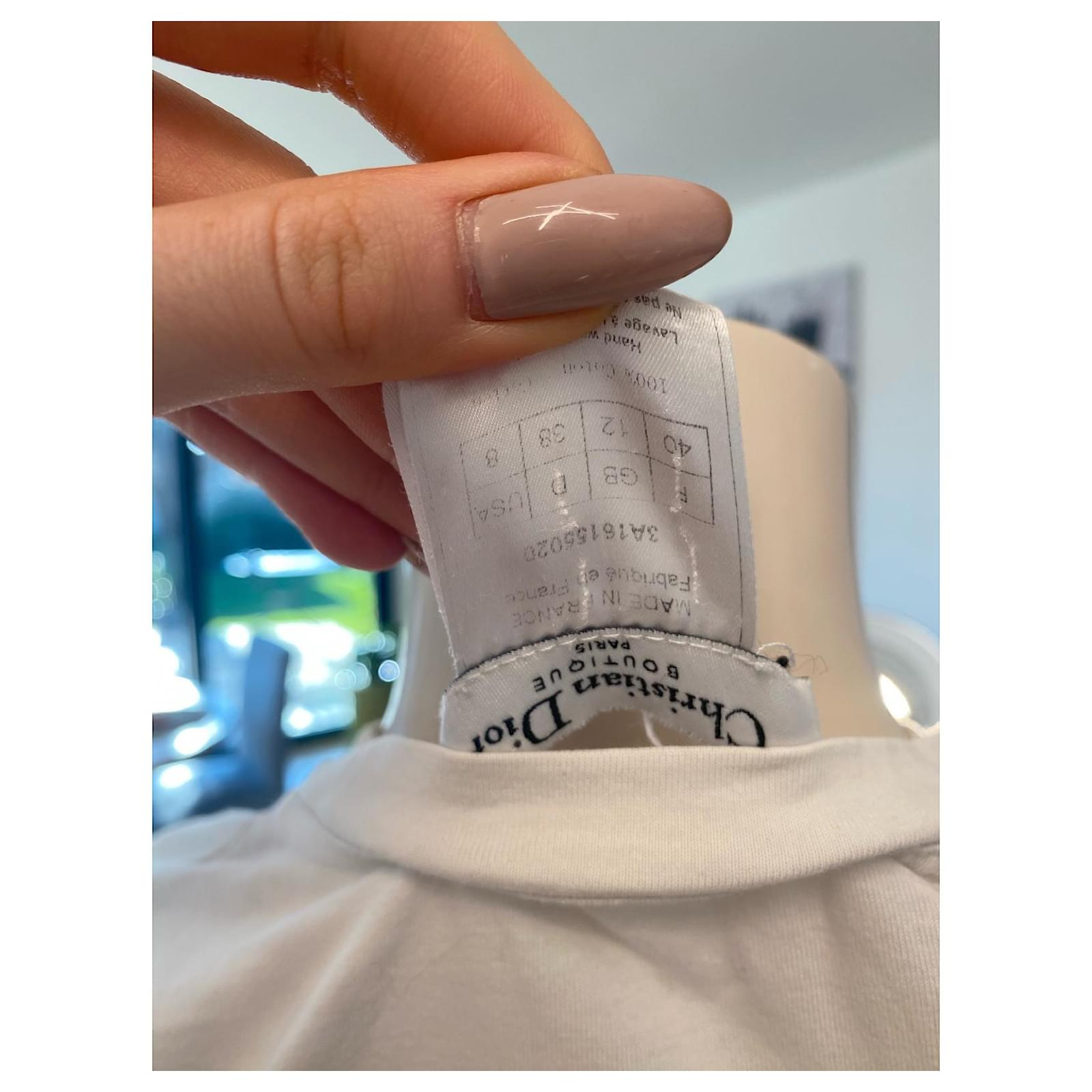 トップス Dior THE LATEST BLONDE T-shirt / 38 Dior 'The Latest Blonde' T-Shirt – Guzzi Archive