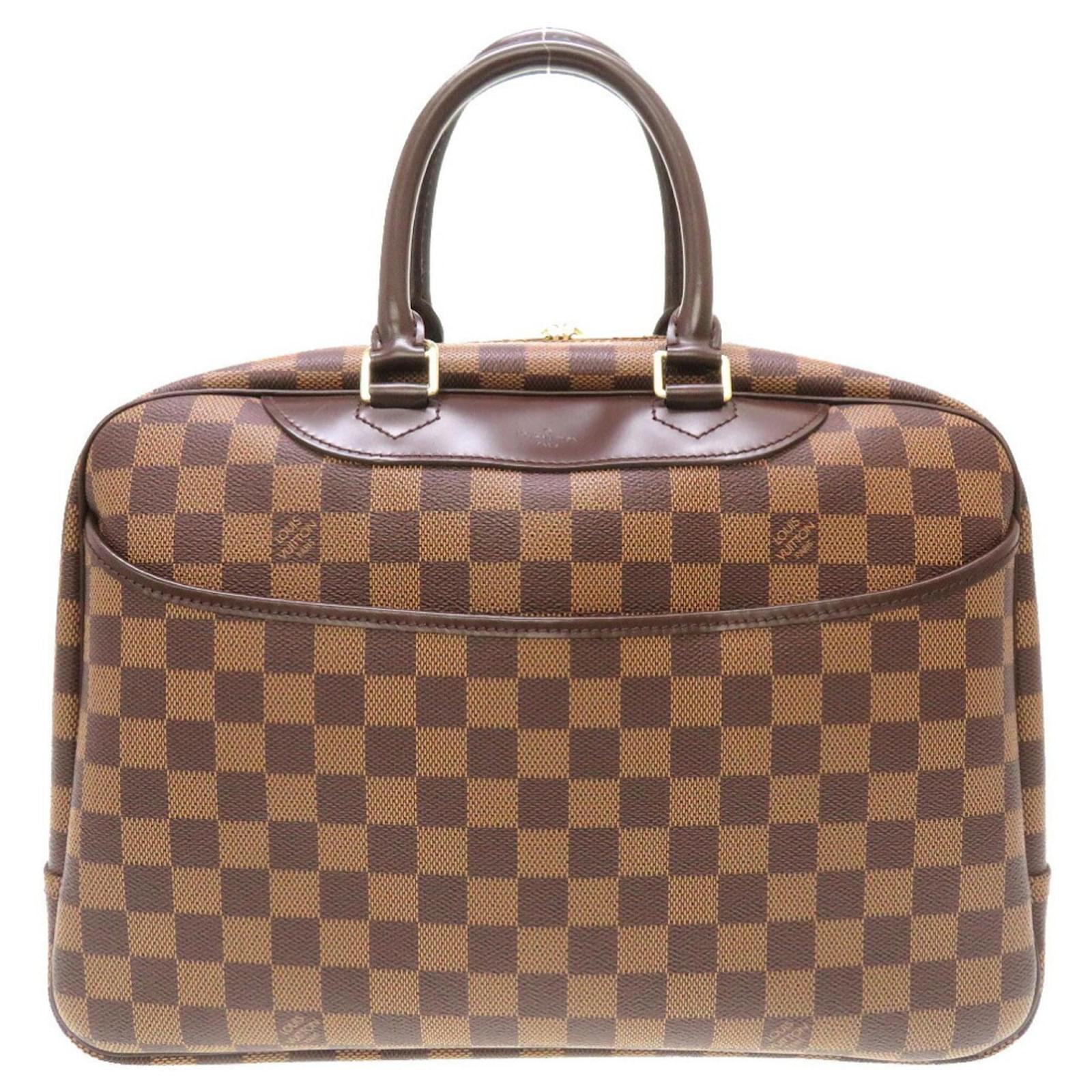 Louis Vuitton Brown Damier Ebene Deauville Louis Vuitton