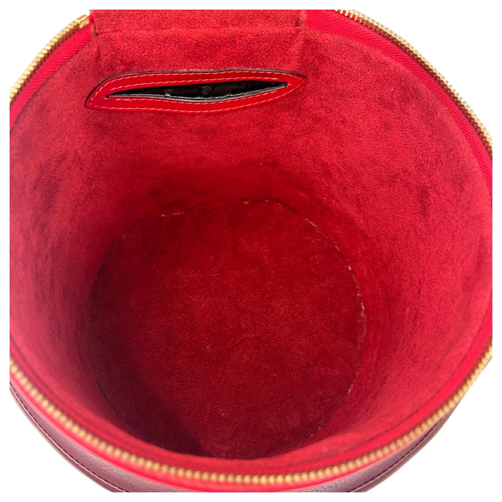 Louis Vuitton Cannes Red Leather ref.915022 - Joli Closet