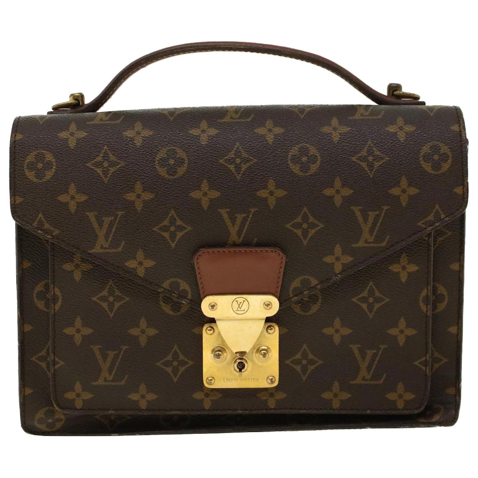 Louis Vuitton Monogram Monceau 28 - Brown Crossbody Bags, Handbags