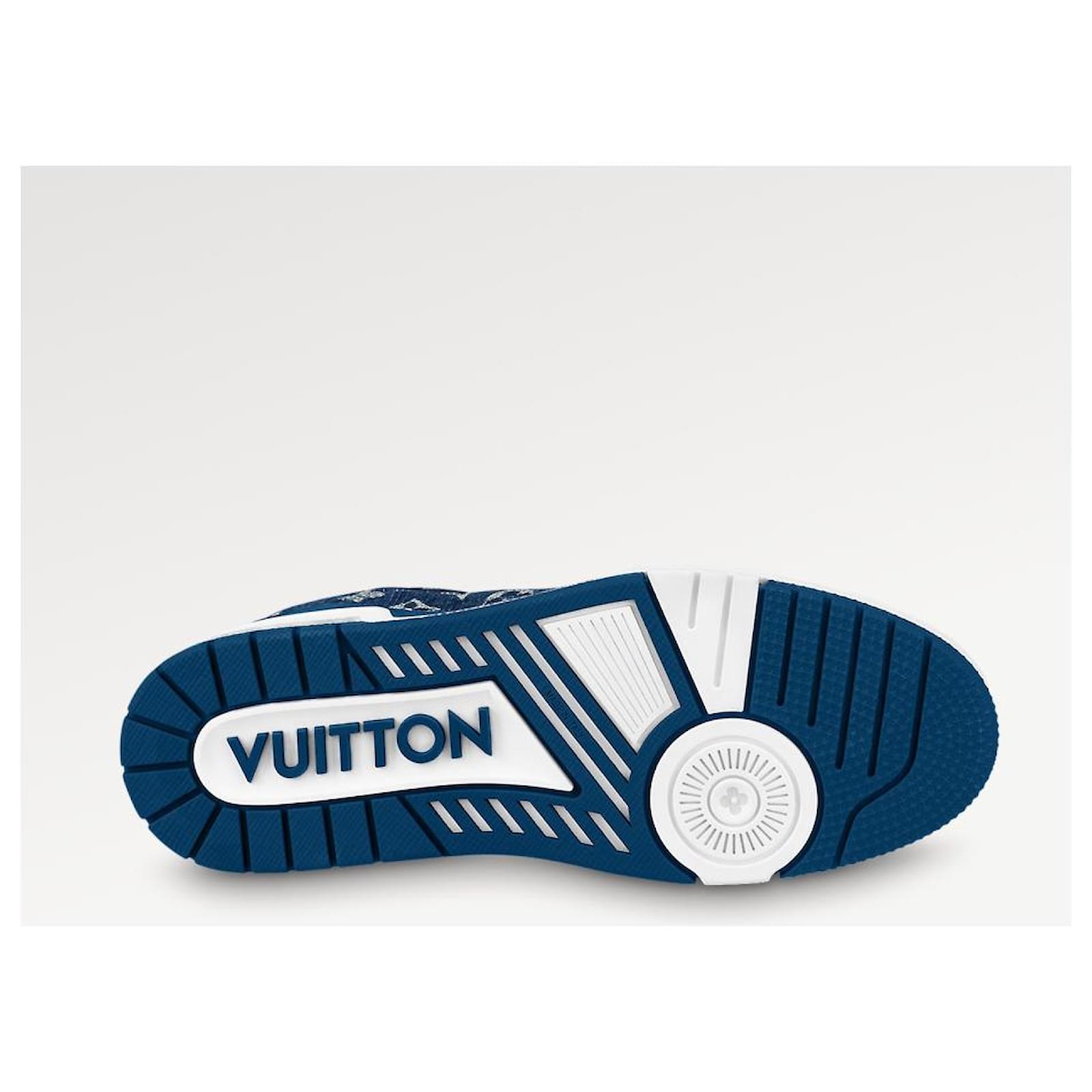 Louis Vuitton Zapatillas LV new Denim Azul ref.915736 - Joli Closet