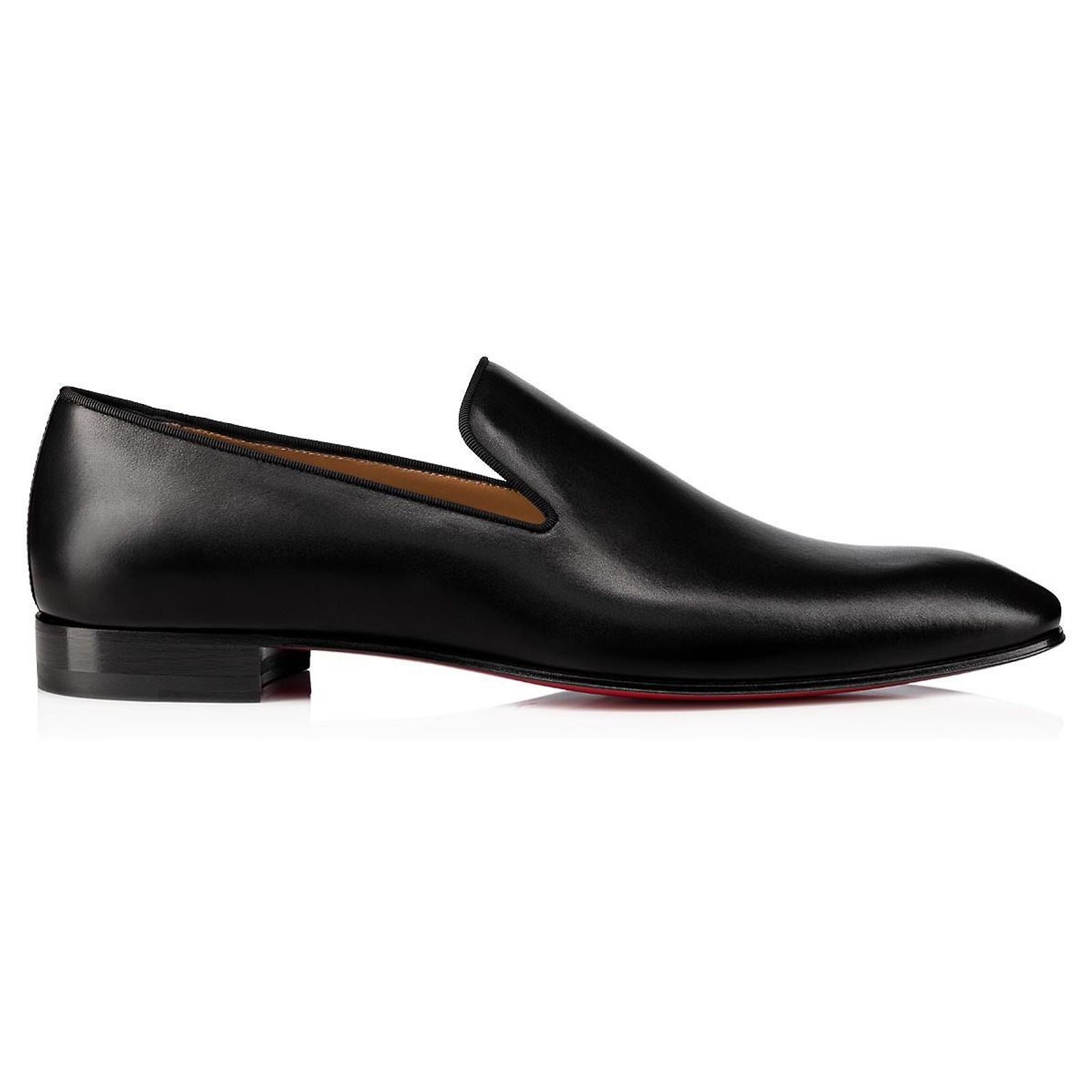 CHRISTIAN LOUBOUTIN Black Dandelion Loafers Leather ref.915899 - Joli ...