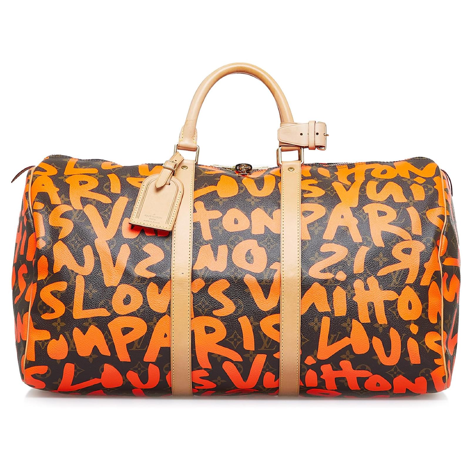 Louis Vuitton Stephen Sprouse Orange Graffiti Monogram Keepall 50 ○  Labellov ○ Buy and Sell Authentic Luxury
