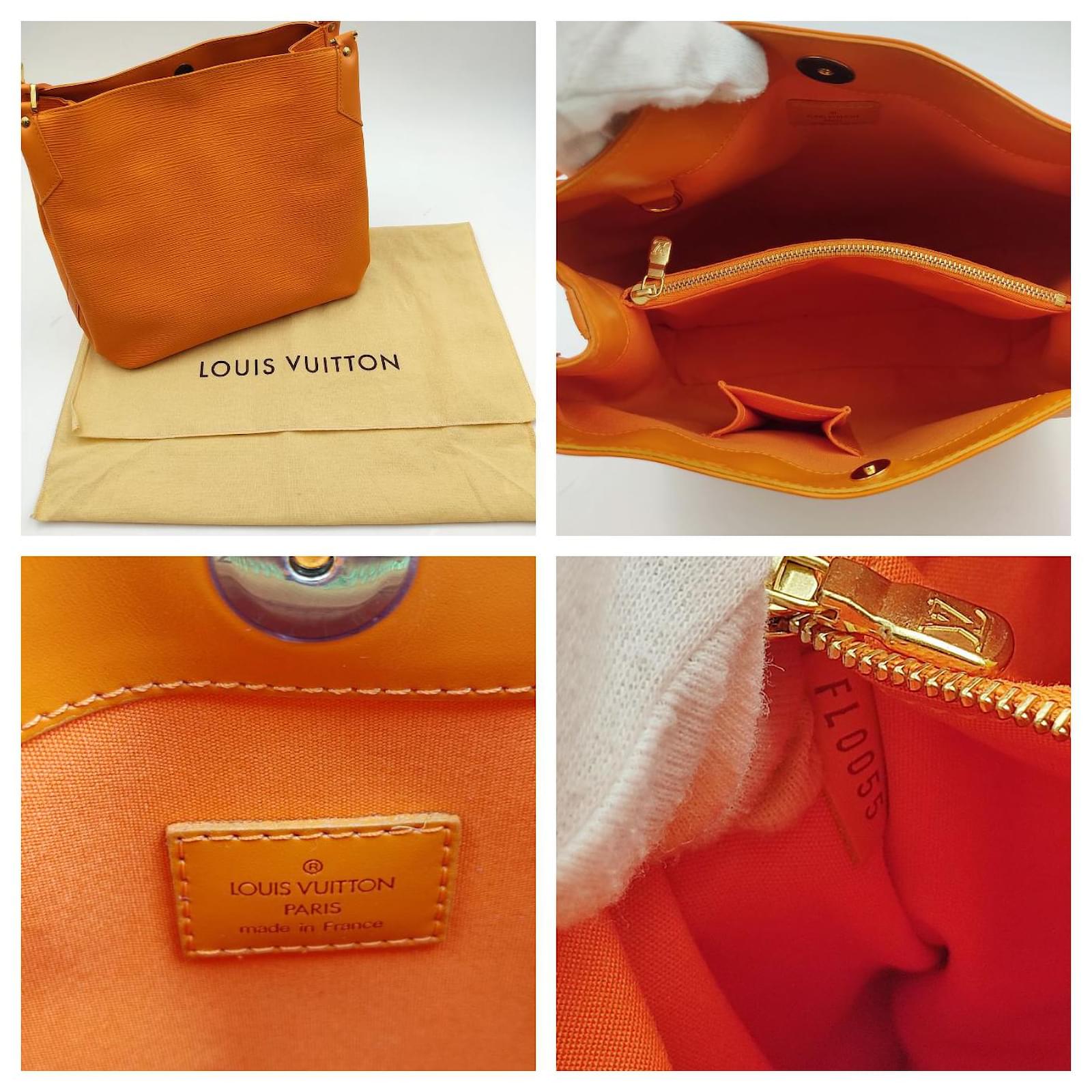 Louis Vuitton Mandara PM bag in orange epi leather ref.916686 - Joli Closet