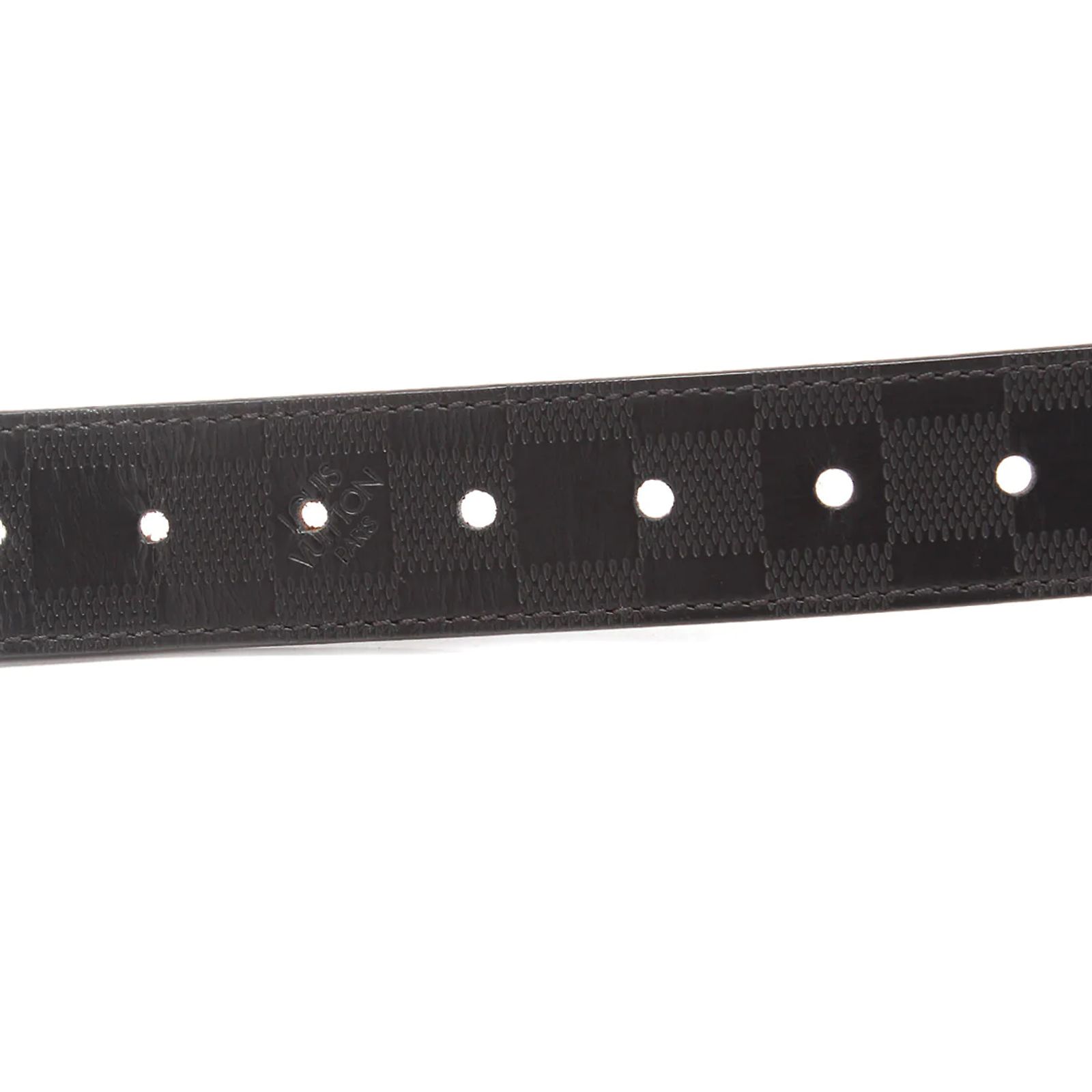 Louis Vuitton Damier Infini Ceinture Boston Belt M9674 Black 