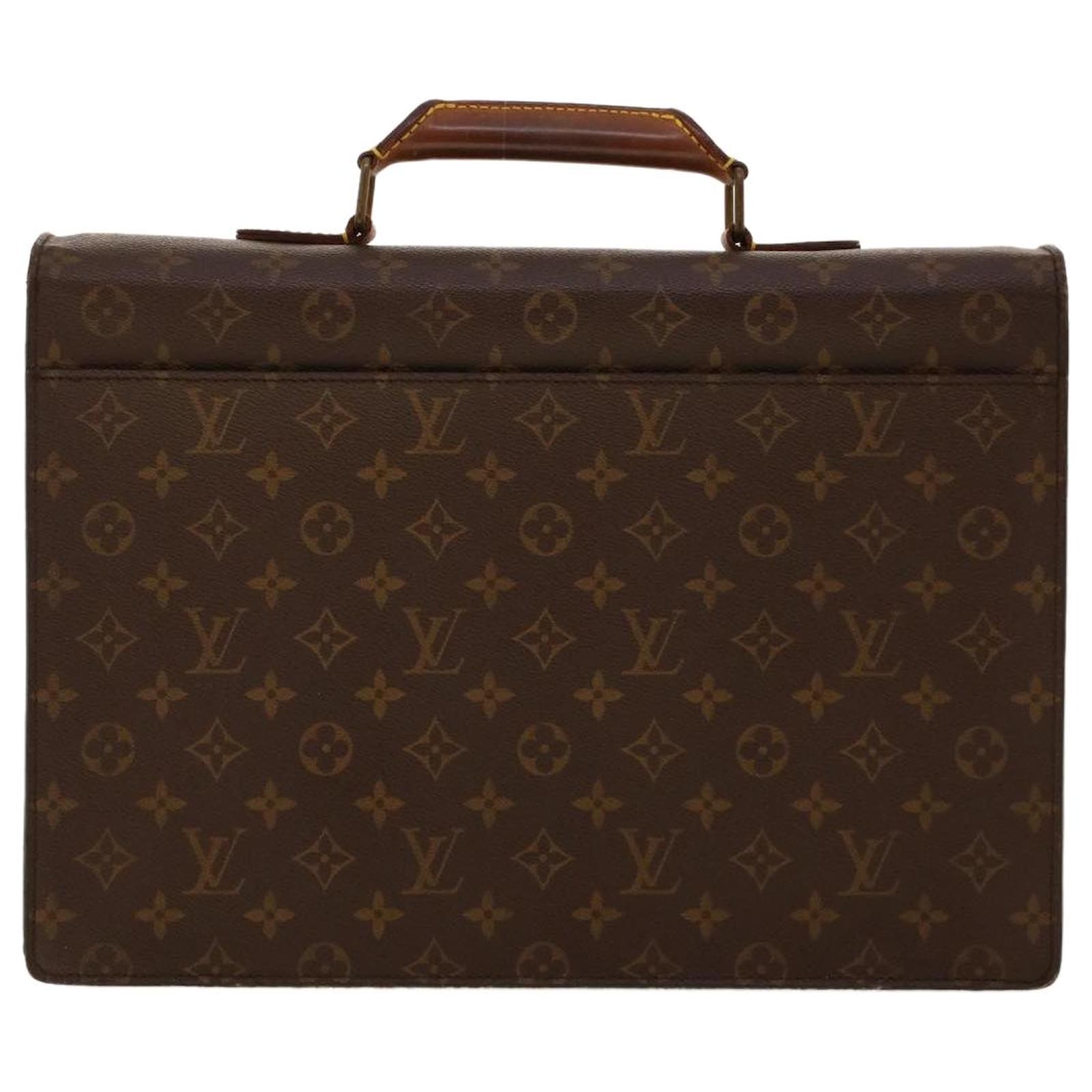 Louis Vuitton Monogram Porte Documents Voyage Business Bag M53361 Lv Auth  Bs5699