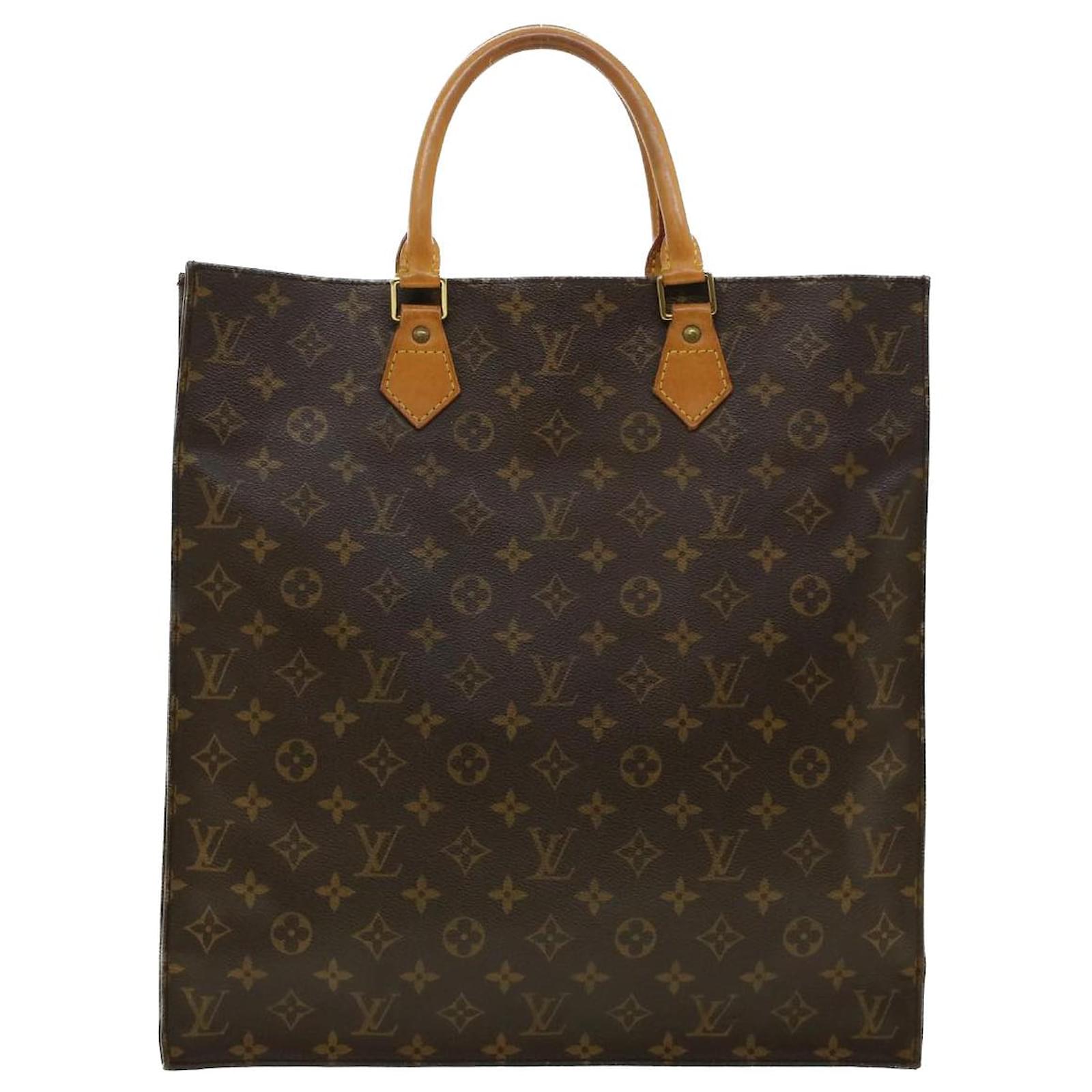 Authentic LOUIS VUITTON Monogram Canvas Trouville Handbag M42228 (Pre  Owned)