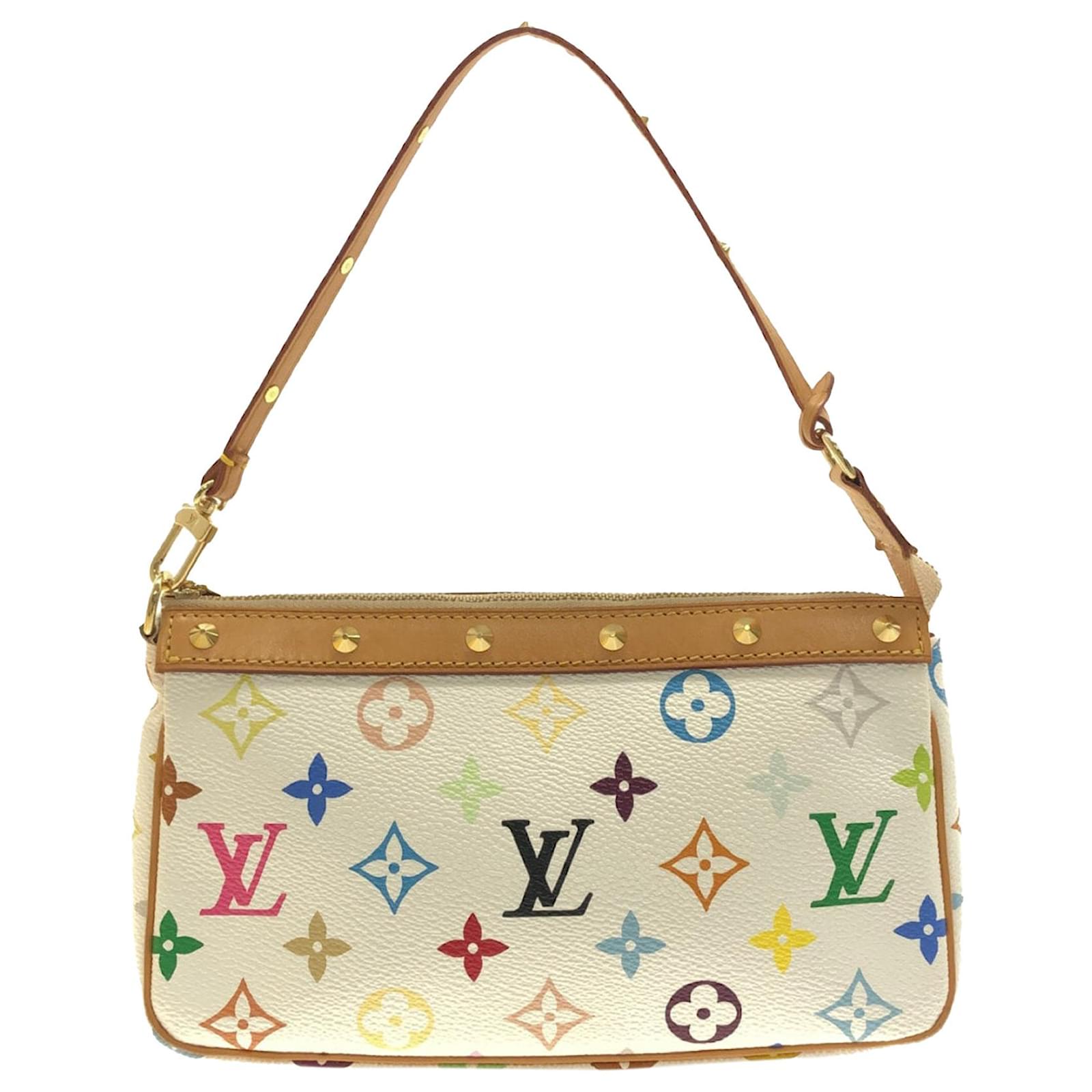 Pochette accessoire cloth crossbody bag Louis Vuitton White in