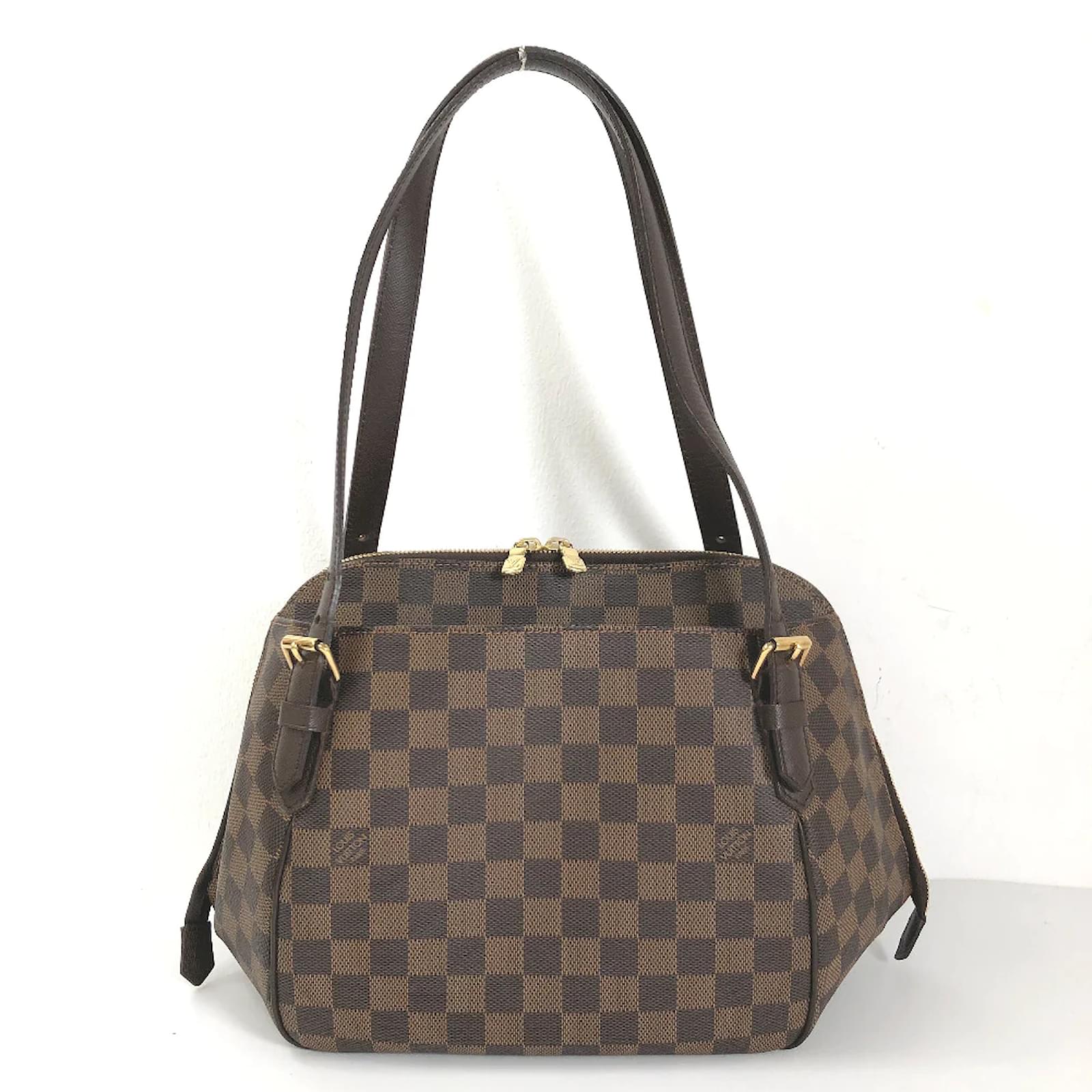 Louis Vuitton Damier Ebene Belem MM N51174 Brown Cloth ref.918511 - Joli  Closet