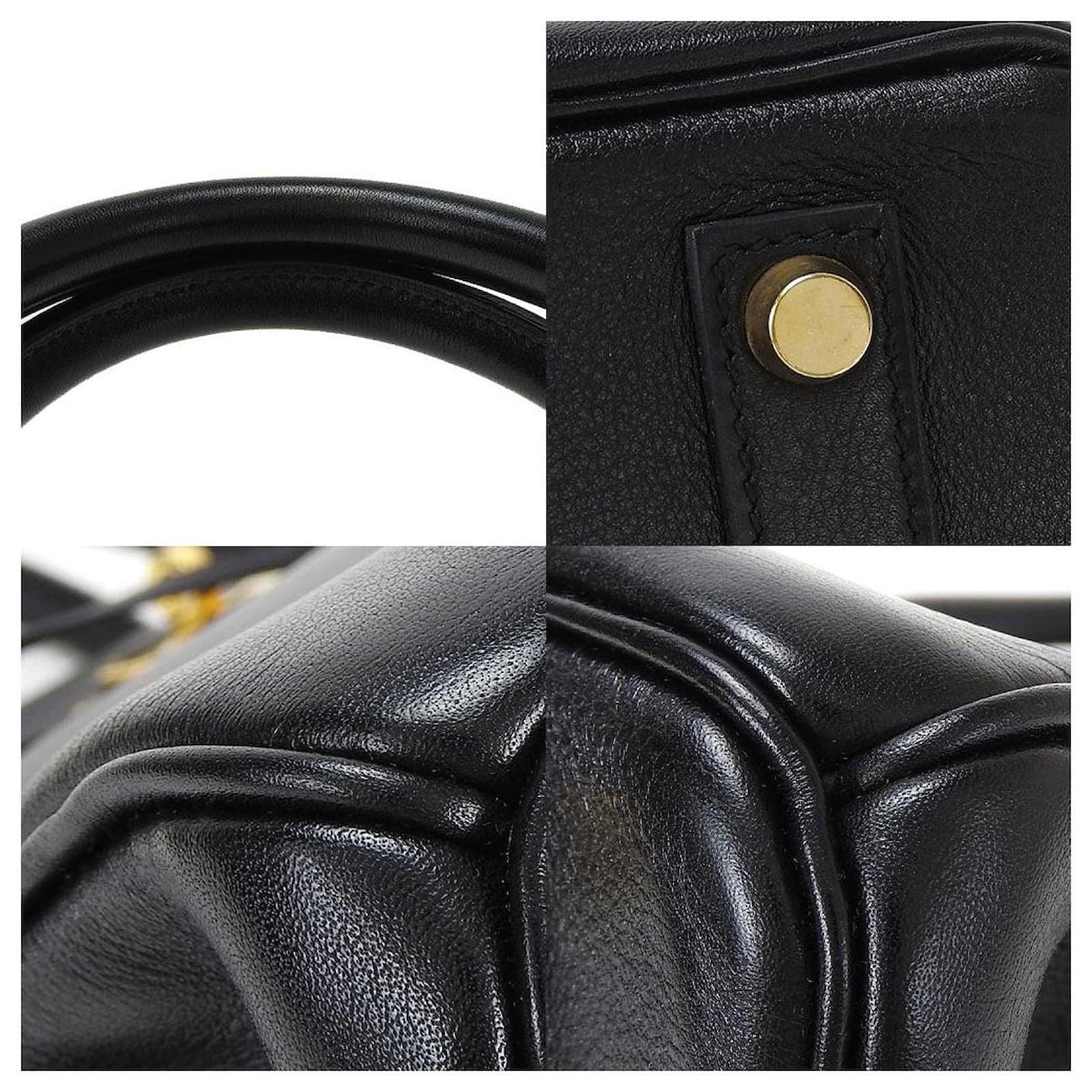 herm-s-birkin-rapide-35-cuir-veau-fa-on-poulain-noir-ref-918514-joli