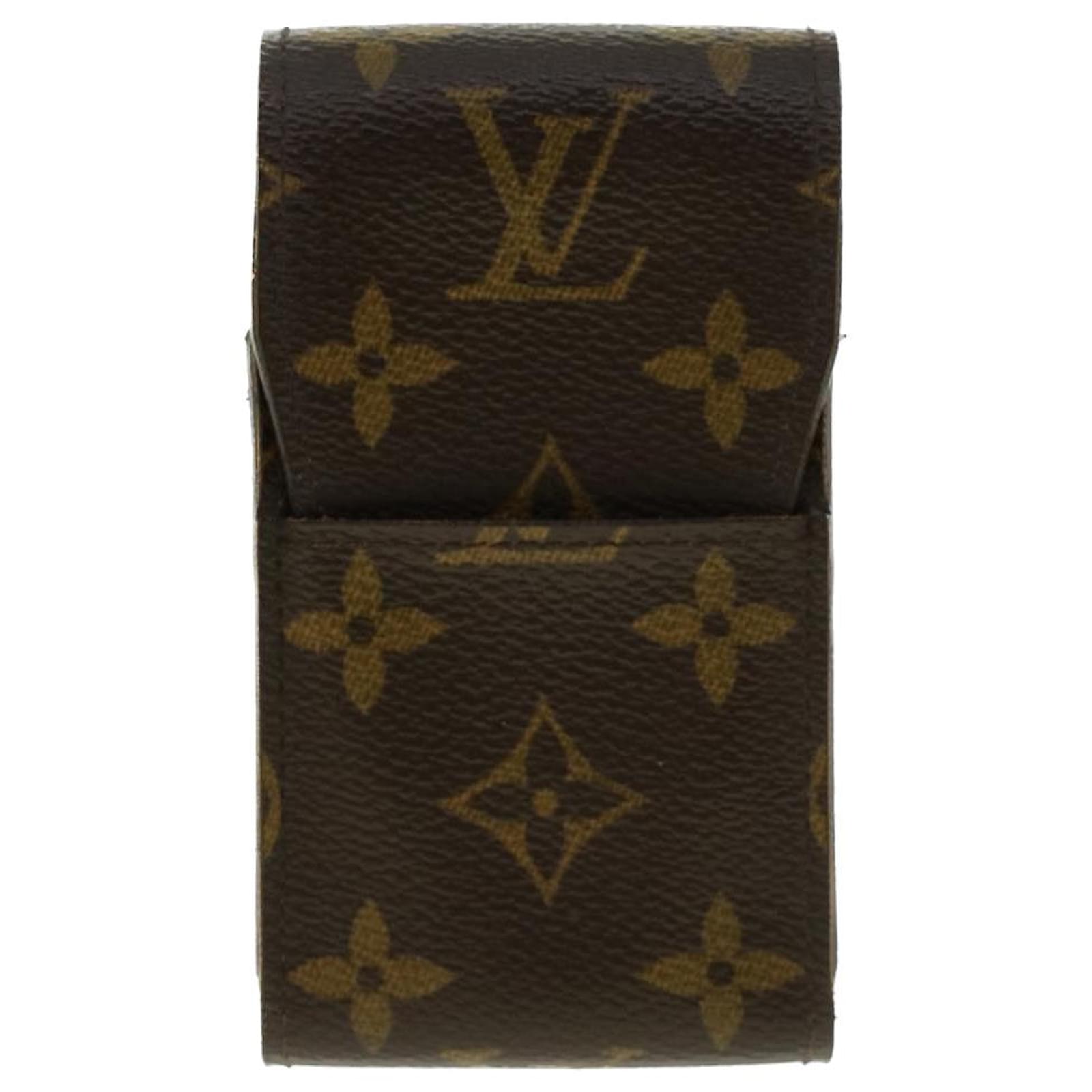 LOUIS VUITTON Monogram Etui lunette Cigarette Case M63024 LV Auth