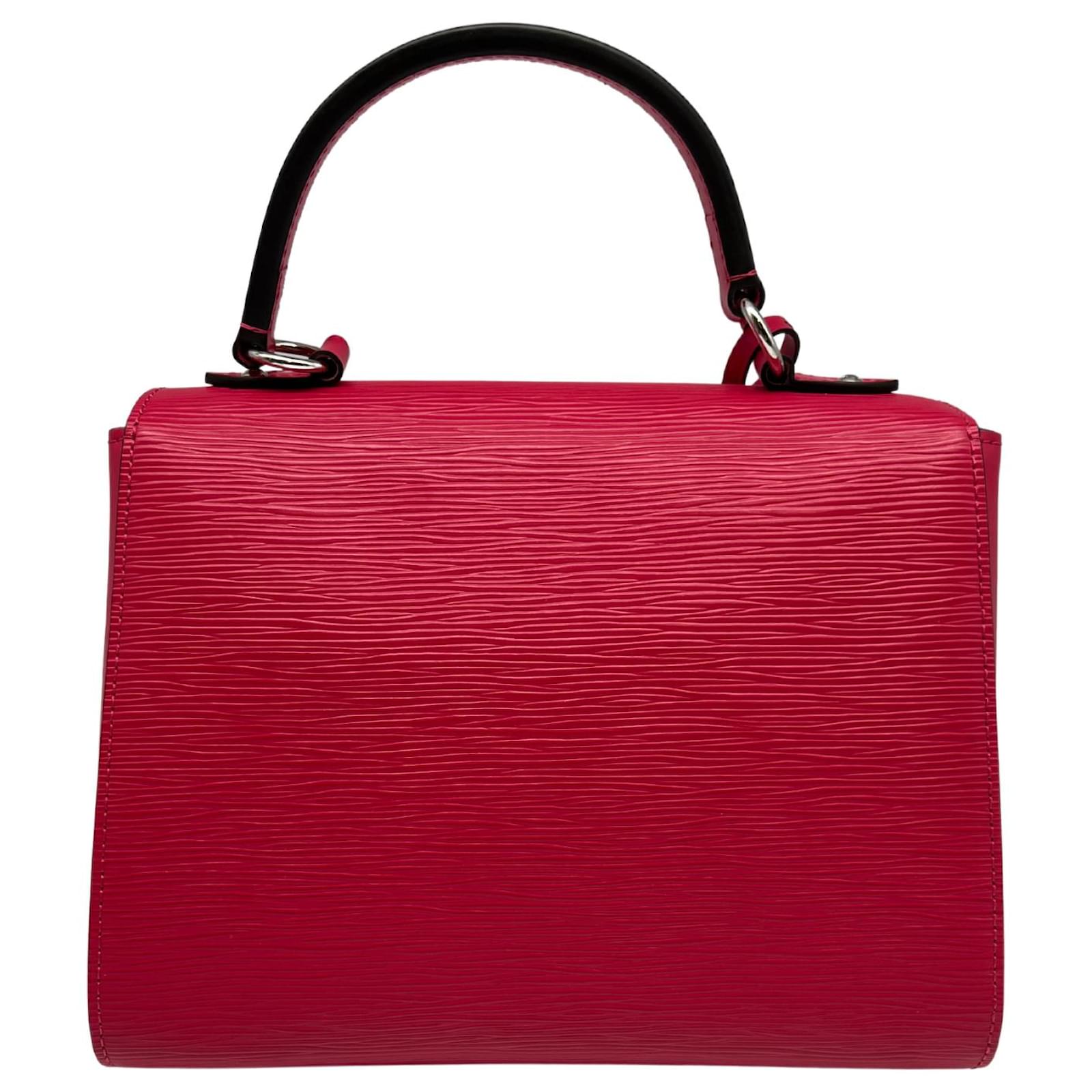 Louis Vuitton Hot Pink EPI Leather Cluny Bb Shoulder Bag