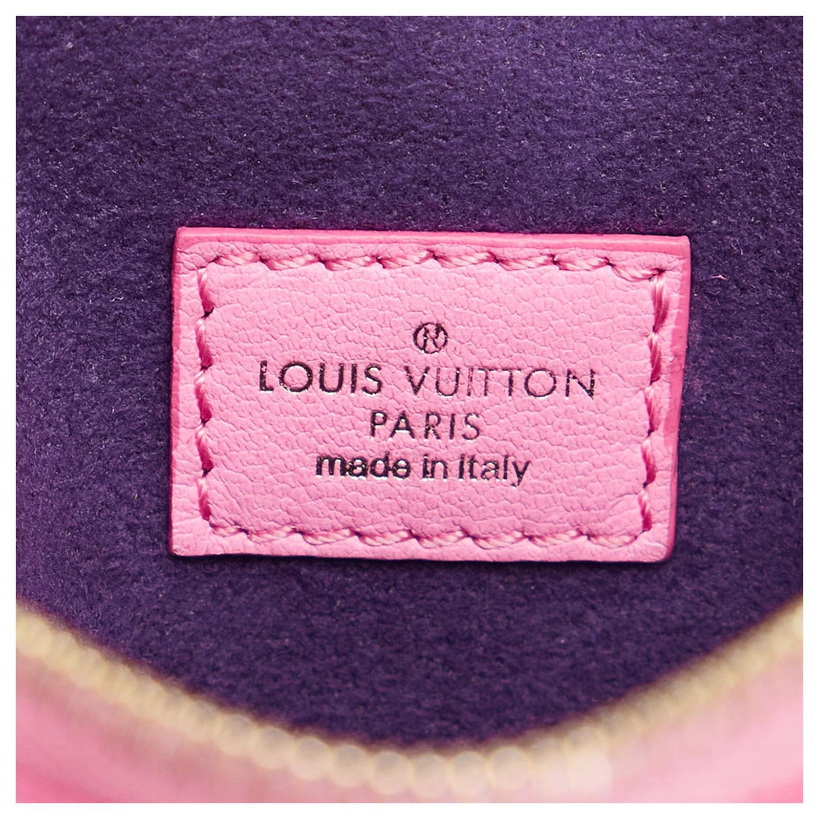 Louis Vuitton Pink Monogram Empreinte Multipochette Lanyard Key Holder  Leather ref.920245 - Joli Closet