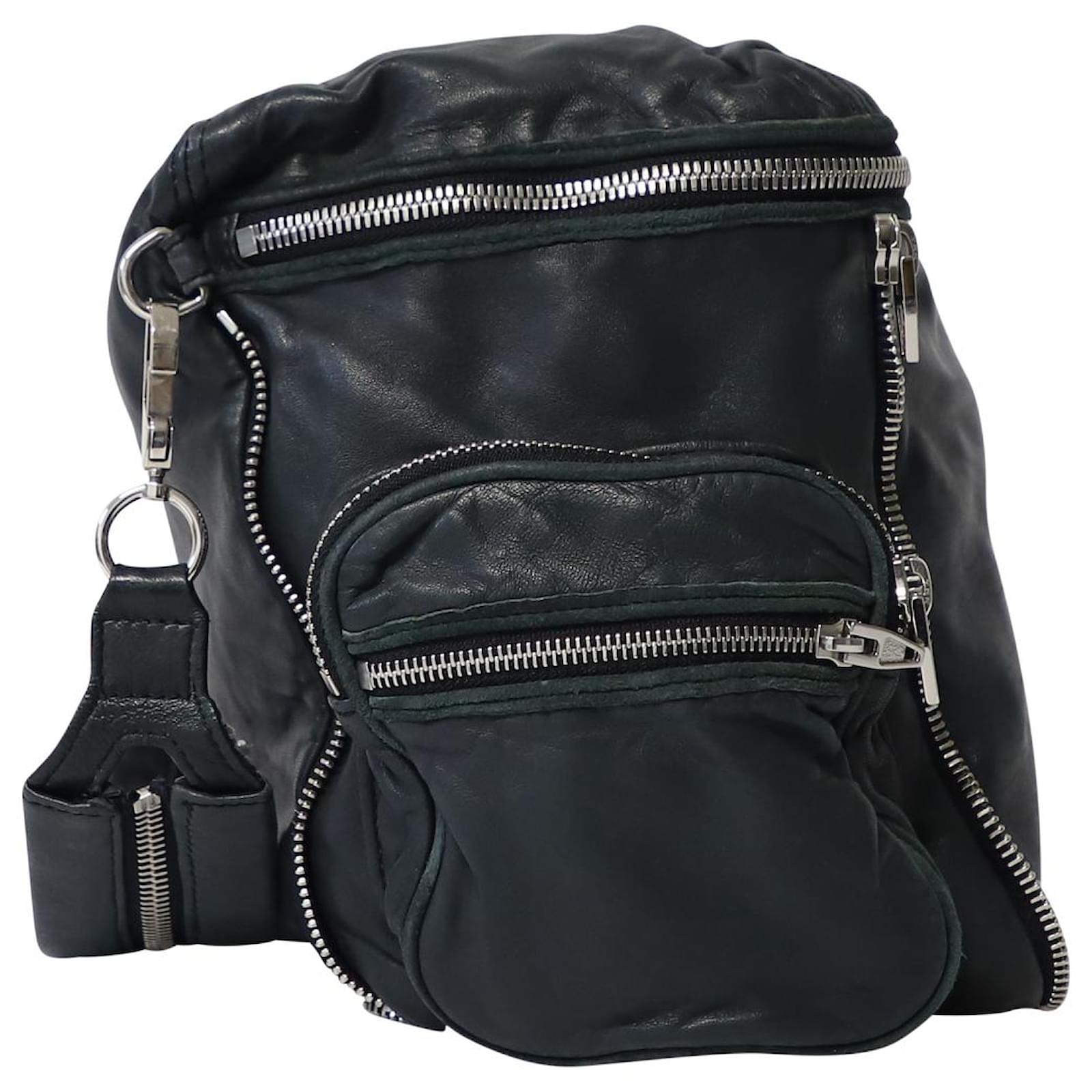 Alexander Wang Jane Shoulder Bag in Black Leather ref.JC920343