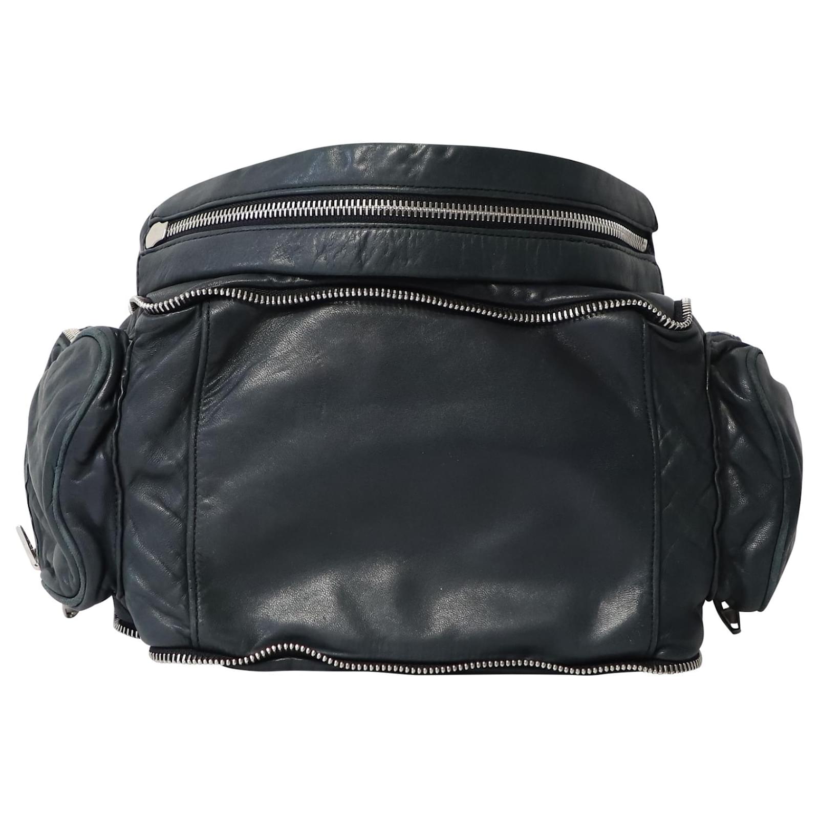 Alexander Wang Jane Shoulder Bag in Black Leather ref.920343