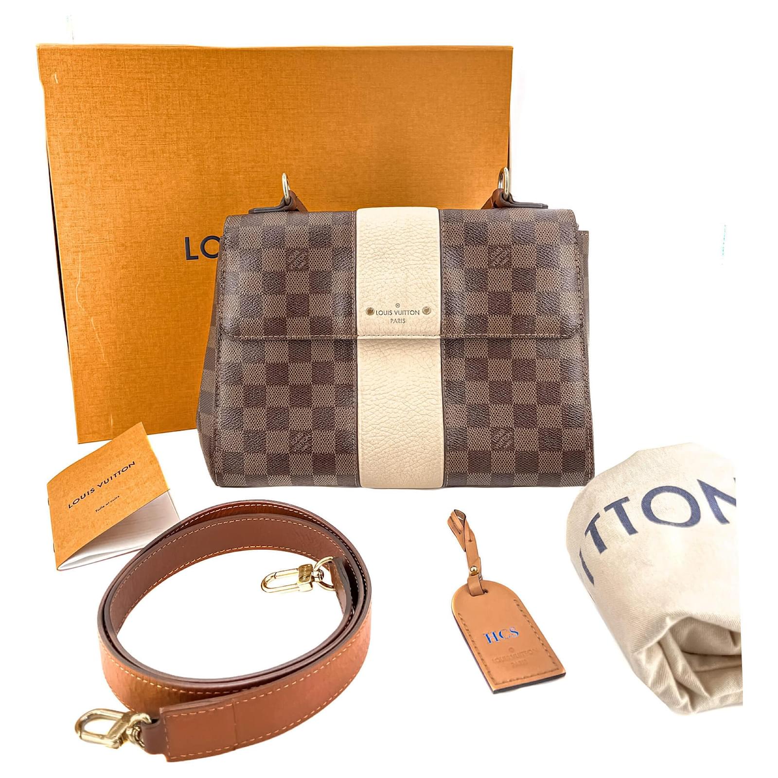 Louis Vuitton Bond Street MM Damier Ebene Satchel Bag