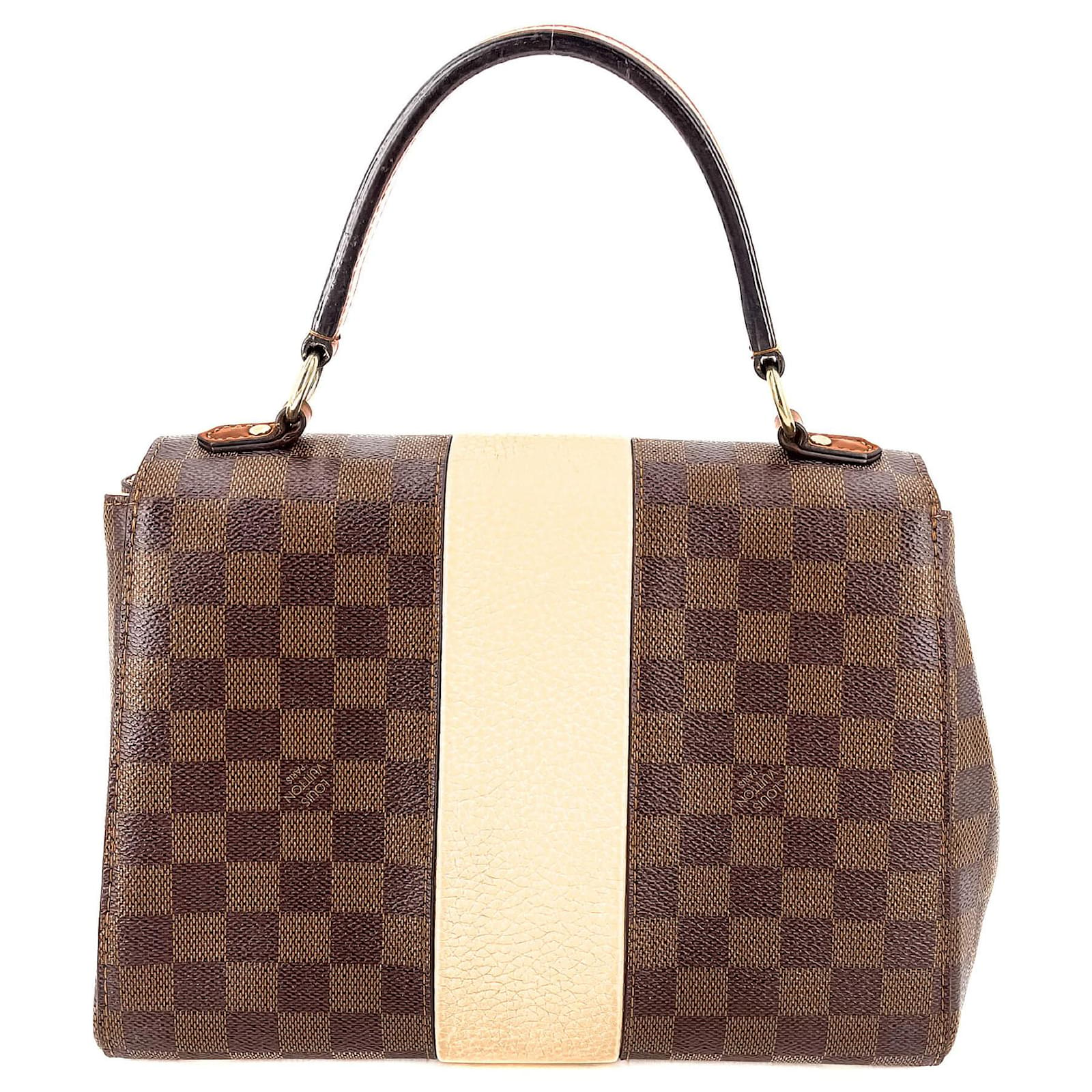 Louis Vuitton Bond Street MM Damier Ebene 2-way flap bag Multiple colors  Cloth ref.920445 - Joli Closet