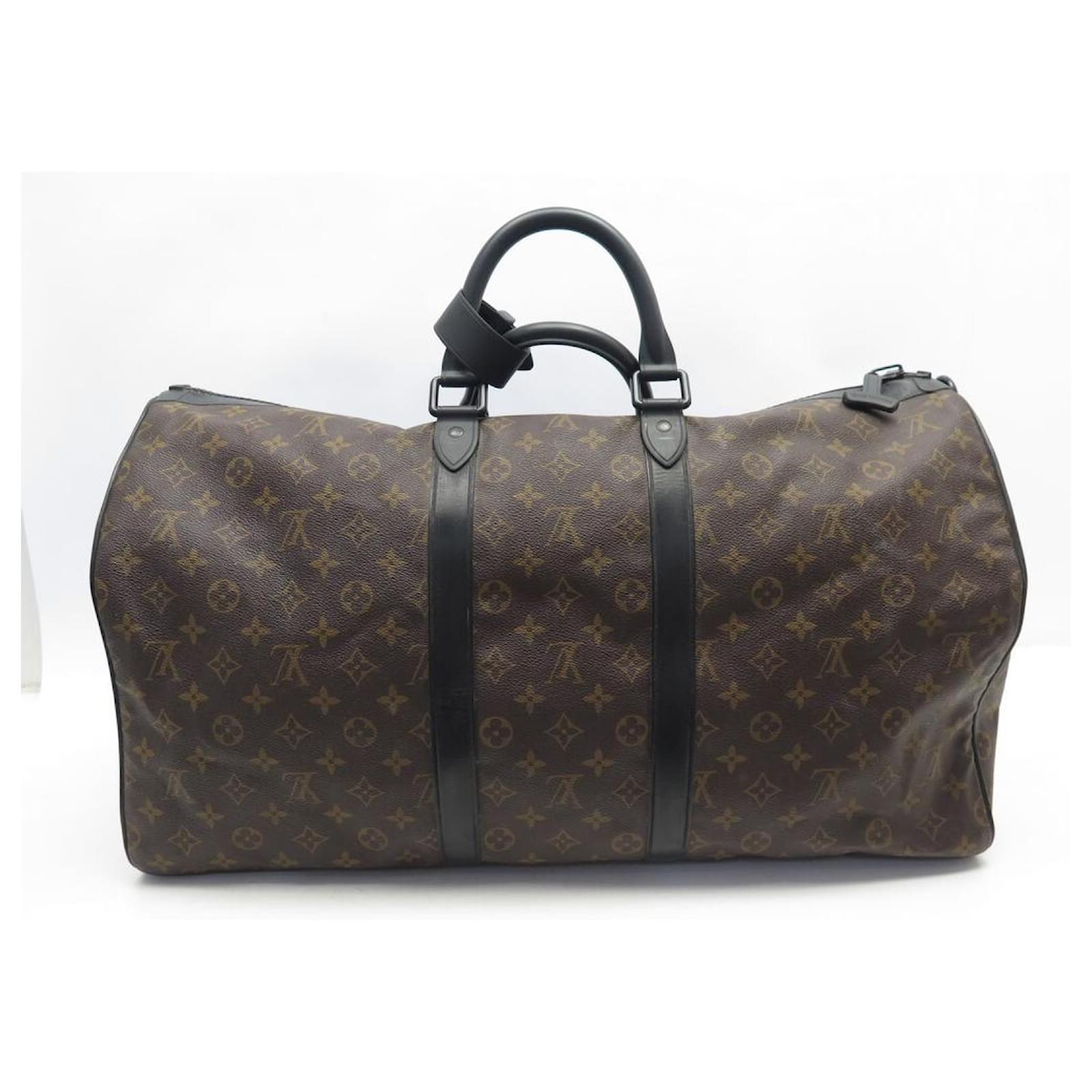 Travel Bag Louis Vuitton LV Keepall Macassar 55