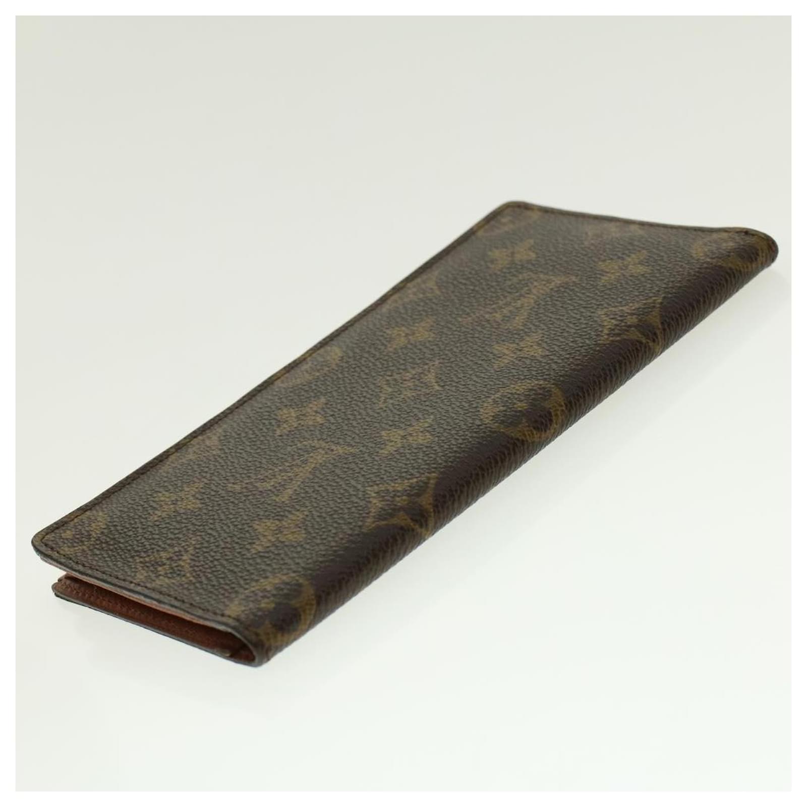 Louis Vuitton Porte carte Vertical Brown Cloth ref.911604 - Joli Closet