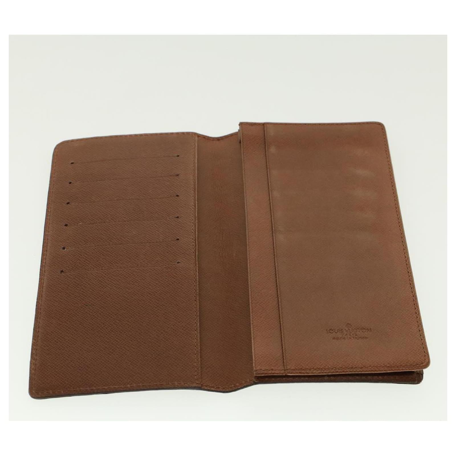 LOUIS VUITTON Nomad Agenda MM Day Planner Cover Brown R20105 LV