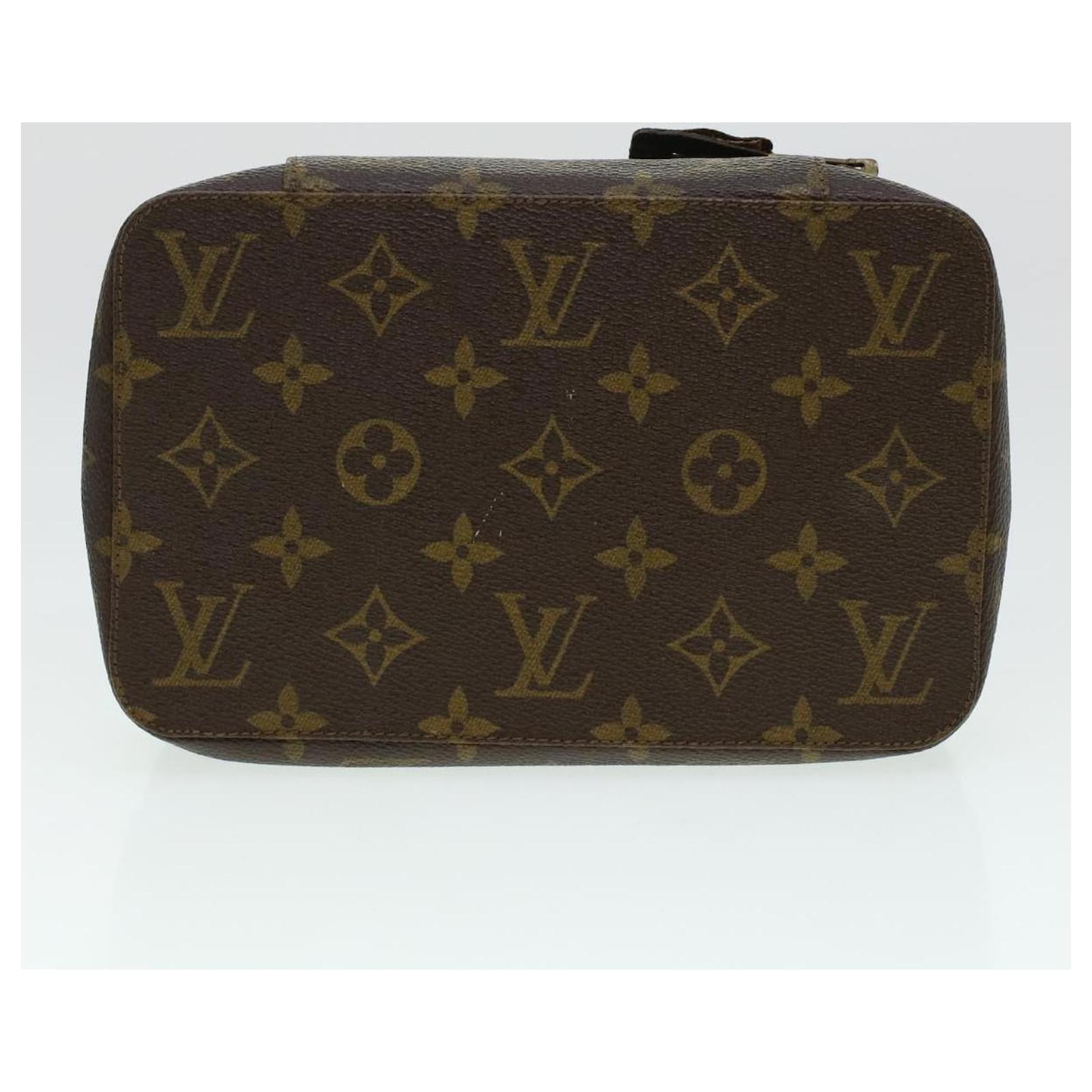 LOUIS VUITTON Monogram Poche Monte Carlo Jewelry Box M47352 LV Auth 39662