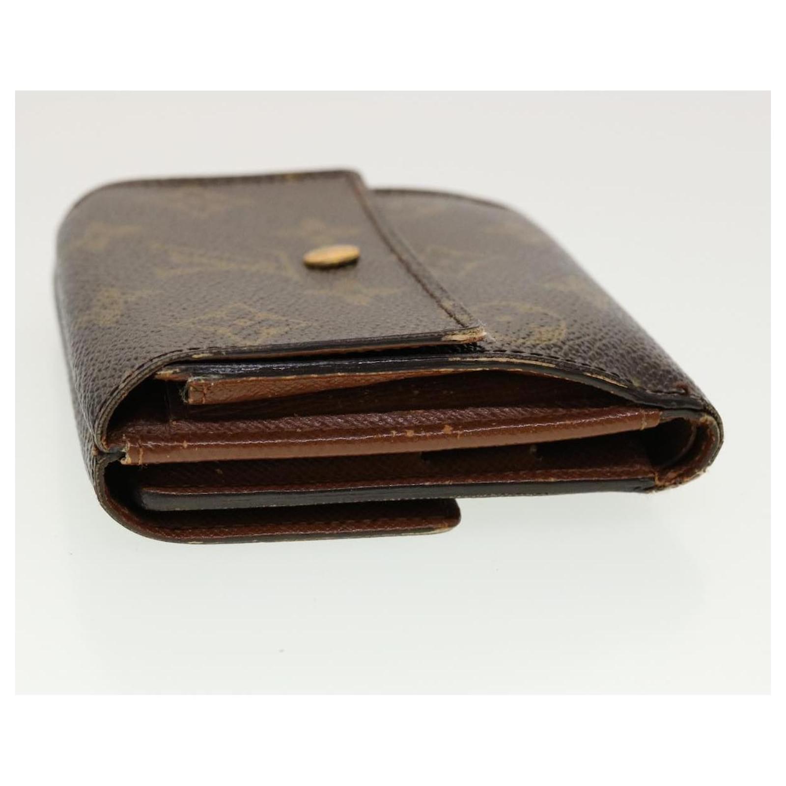 LOUIS VUITTON Porte Monnaie Billets Cartes Crdit Wallet M61652 LV