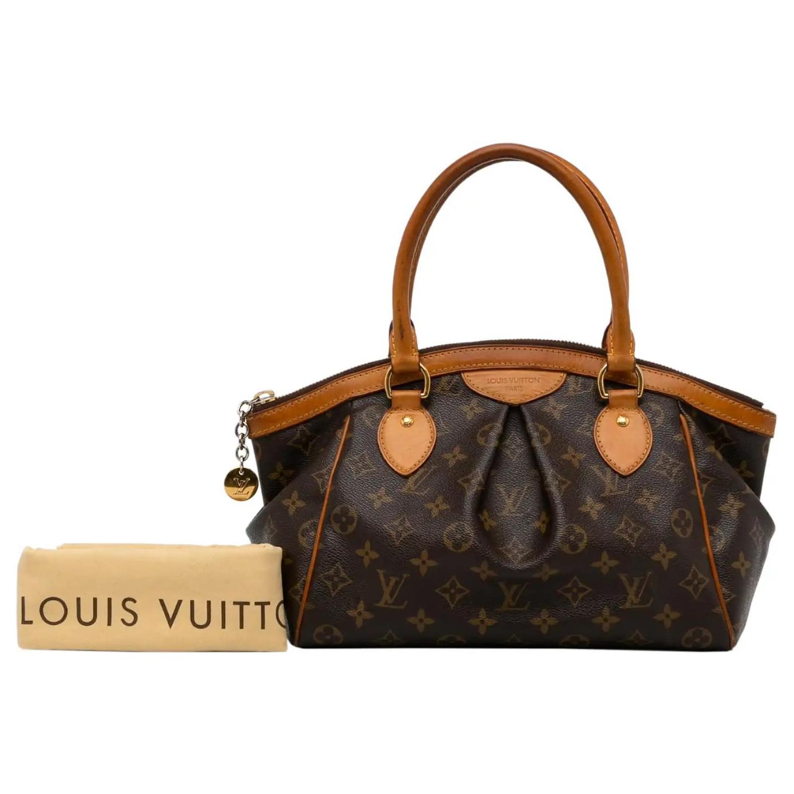 Louis Vuitton Tivoli PM Monogram Wallet Dark brown Leather ref.921392 -  Joli Closet