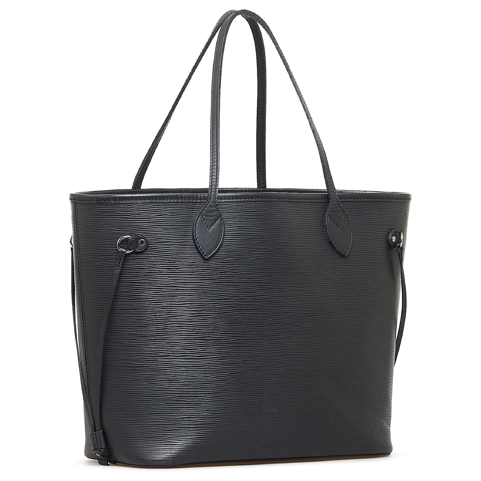 Louis Vuitton Black Epi Neverfull MM Leather ref.922133 - Joli Closet