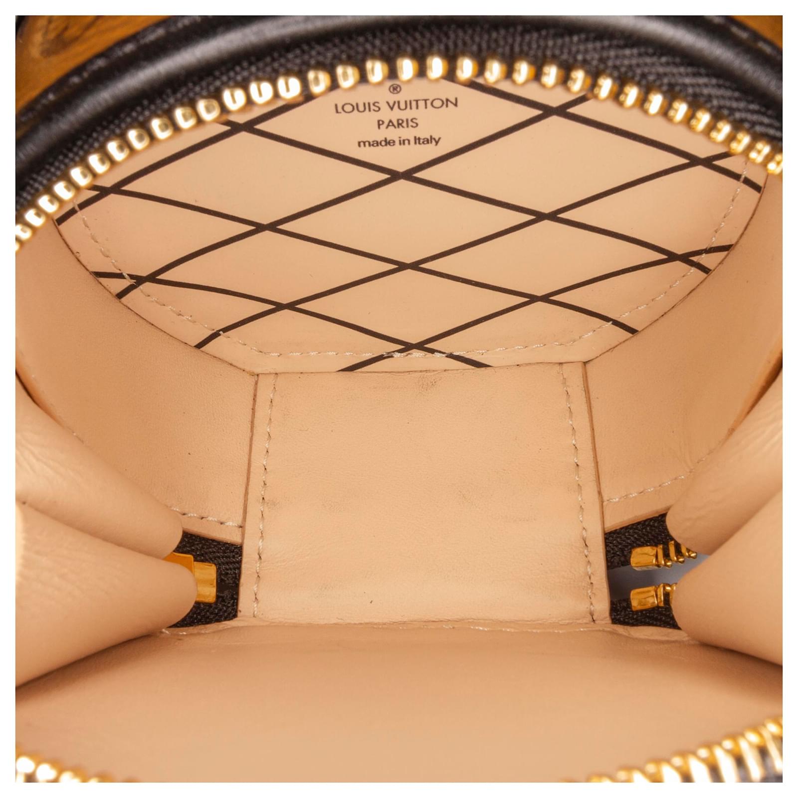 LOUIS VUITTON Monogram Reverse Boite Chapeau Shoulder Bag Brown M68577 LV