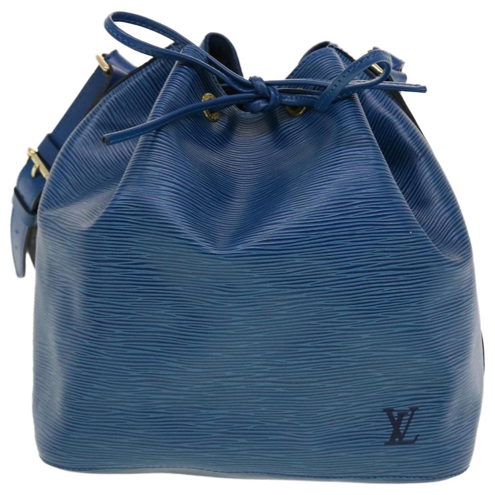 LOUIS VUITTON Shoulder Bag M44105 Petit Noe Epi Leather blue blue