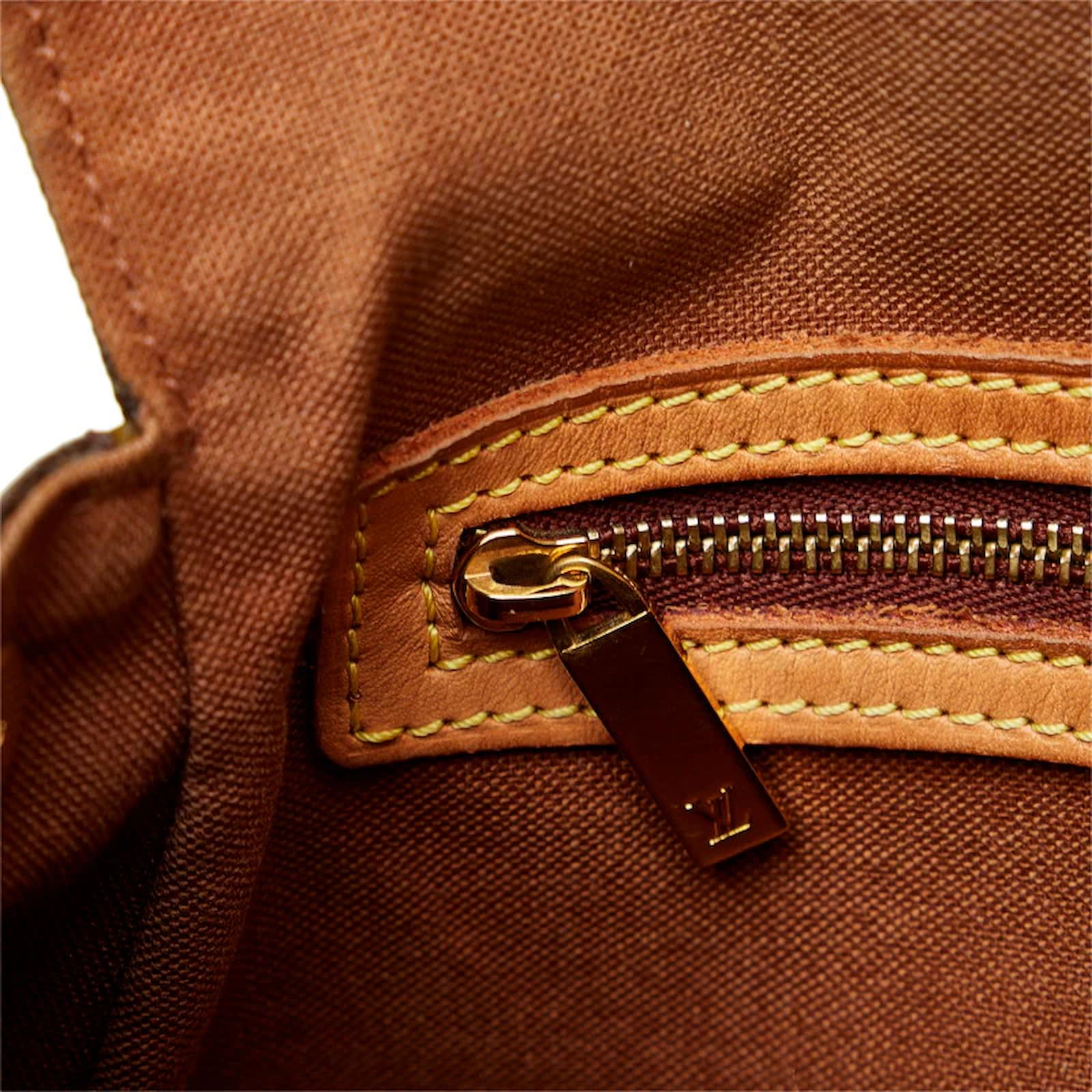Louis Vuitton Monogram Mini Looping M51147 Brown Cloth ref.1000830