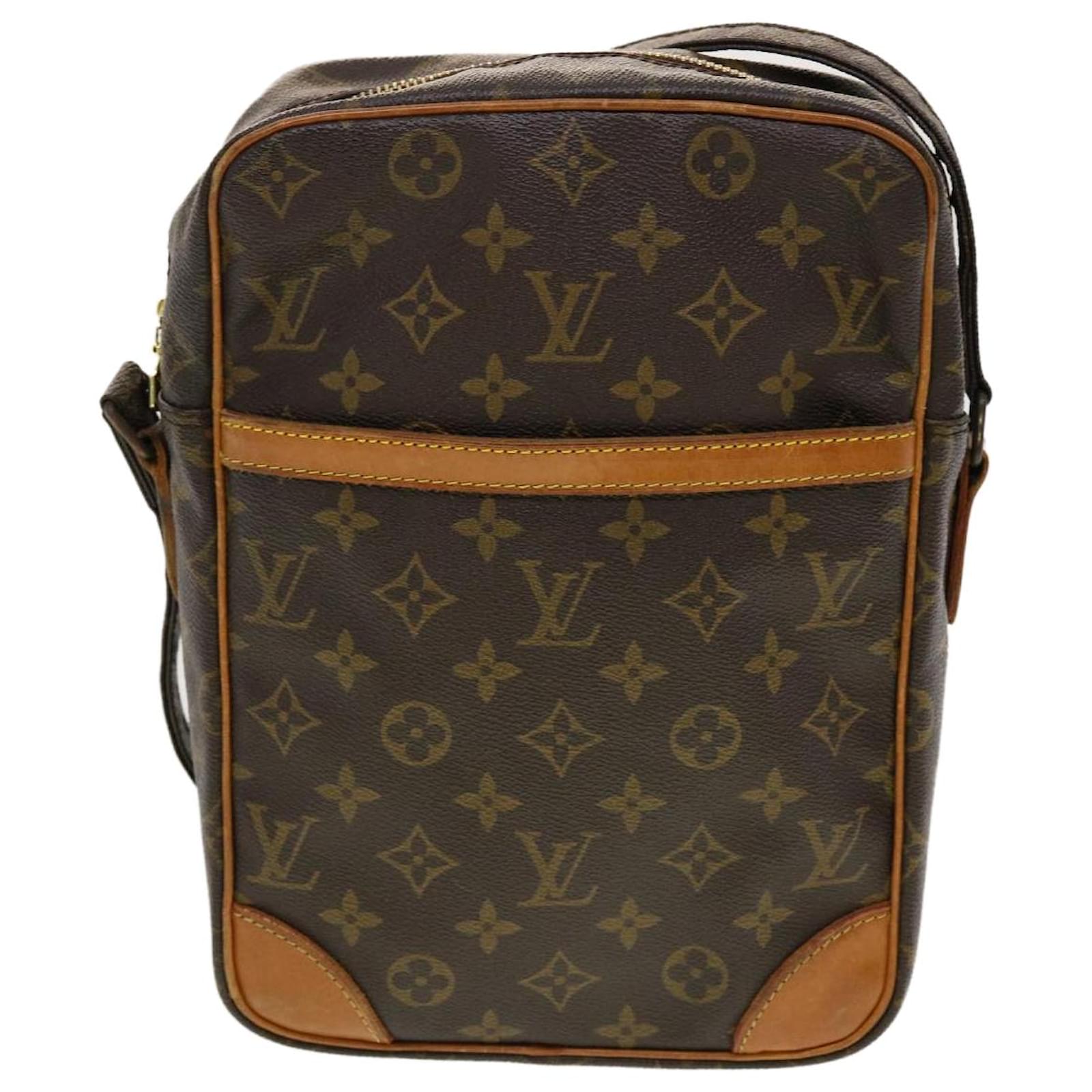 Authentic Louis Vuitton Monogram Shoulder Bag Danube MM Browns M45264