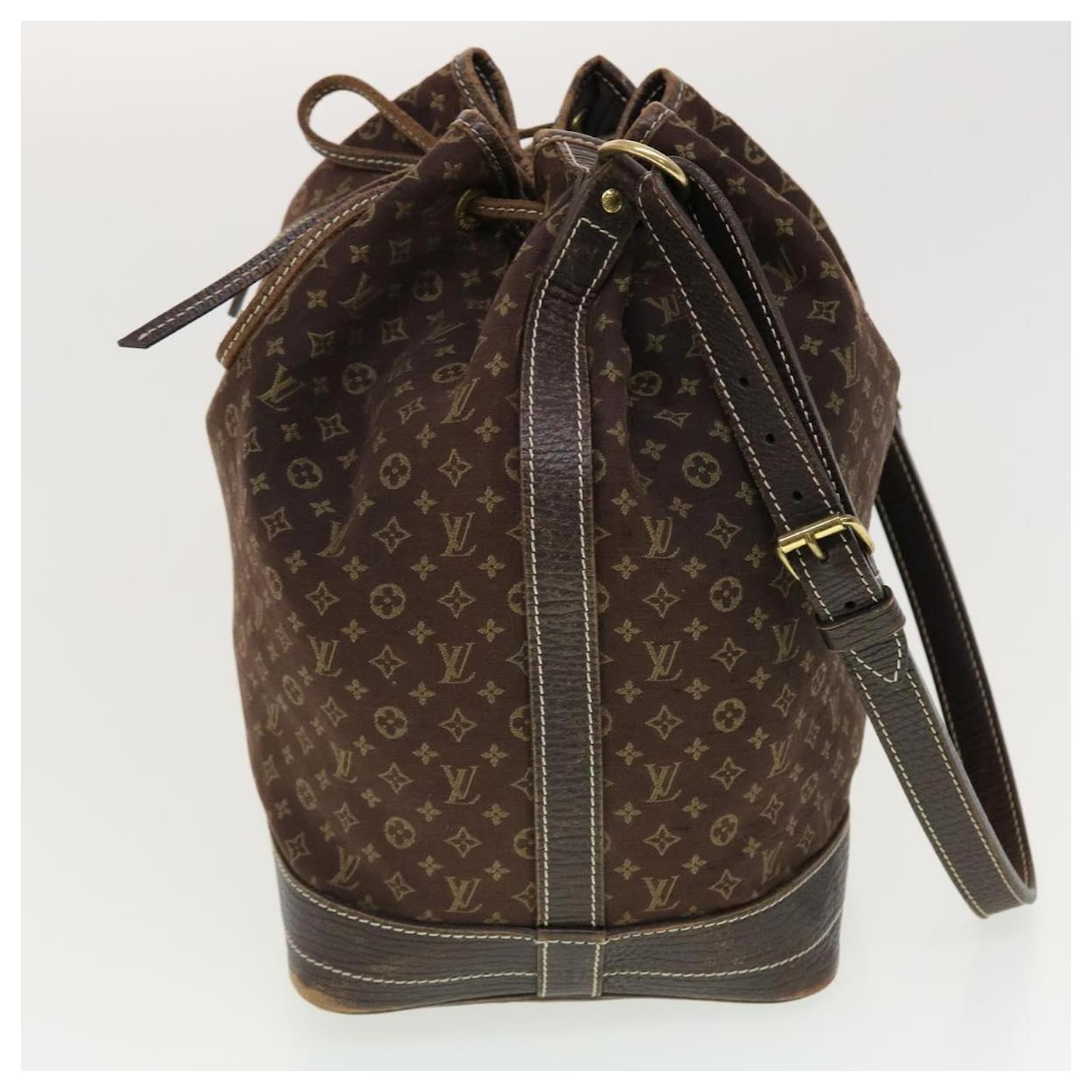 LOUIS VUITTON Monogram Mini Lin Noe Shoulder Bag Brown M95229 LV Auth  yk6923 ref.925989 - Joli Closet