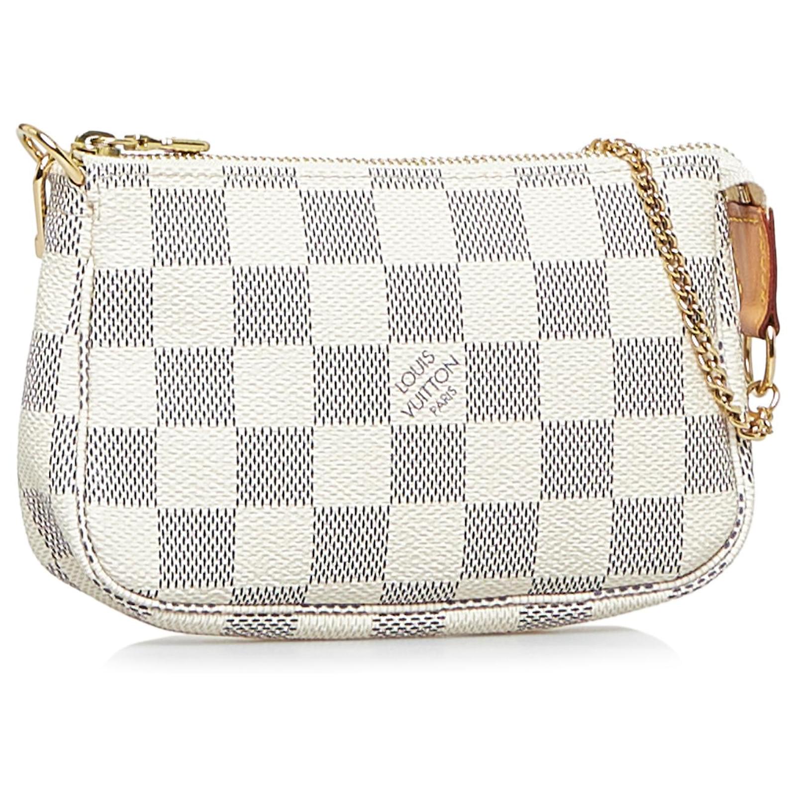 Louis Vuitton Damier Azur Canvas Mini Accessories Pochette Bag