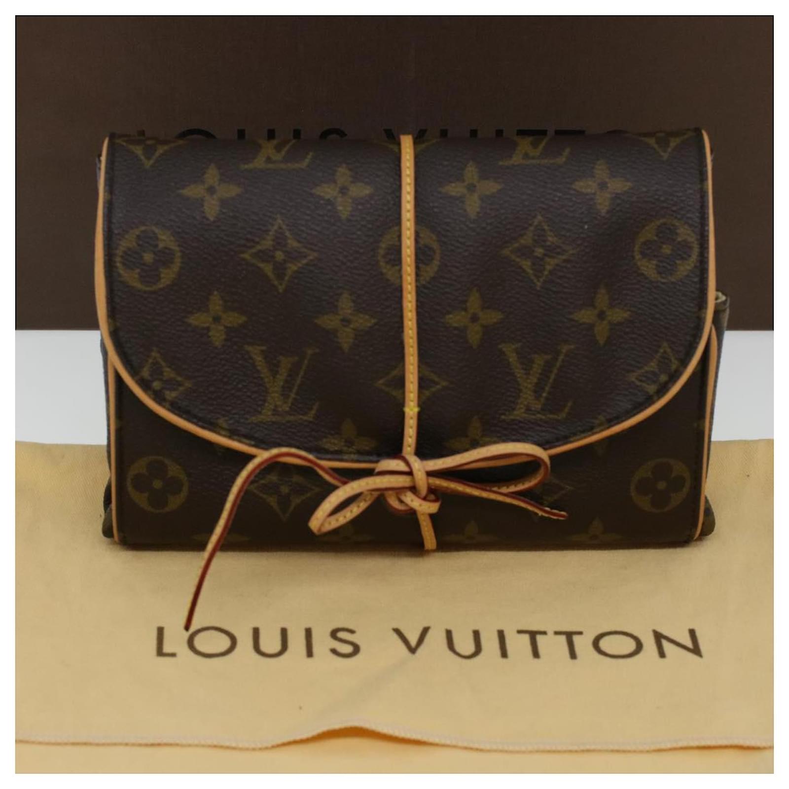 LOUIS VUITTON LOUIS VUITTON Trousse Bijoux Pliable Jewelry case M47837  Monogram Used Women M47837