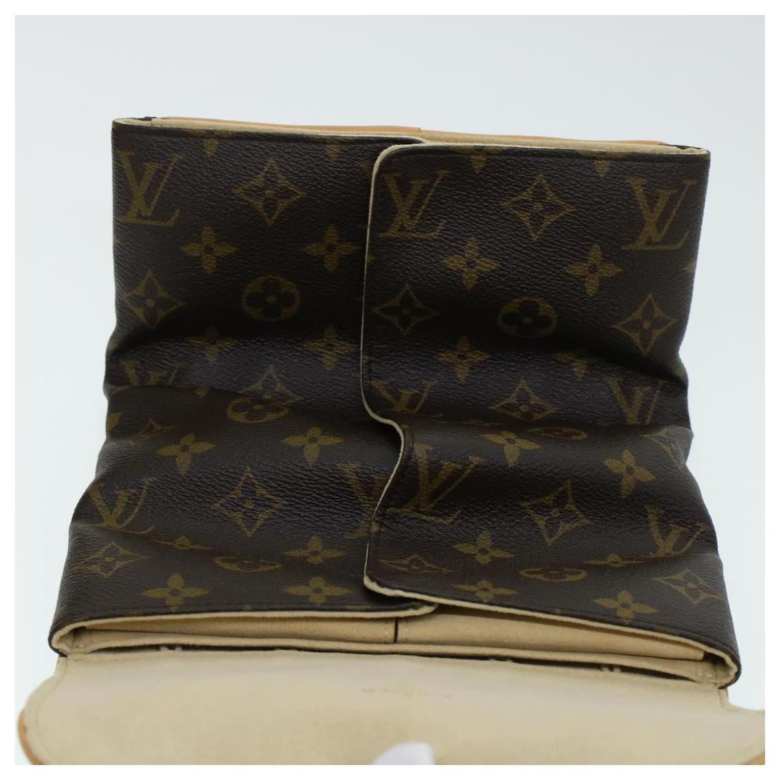 LOUIS VUITTON LOUIS VUITTON Trousse Bijoux Pliable Jewelry case M47837  Monogram Used Women M47837