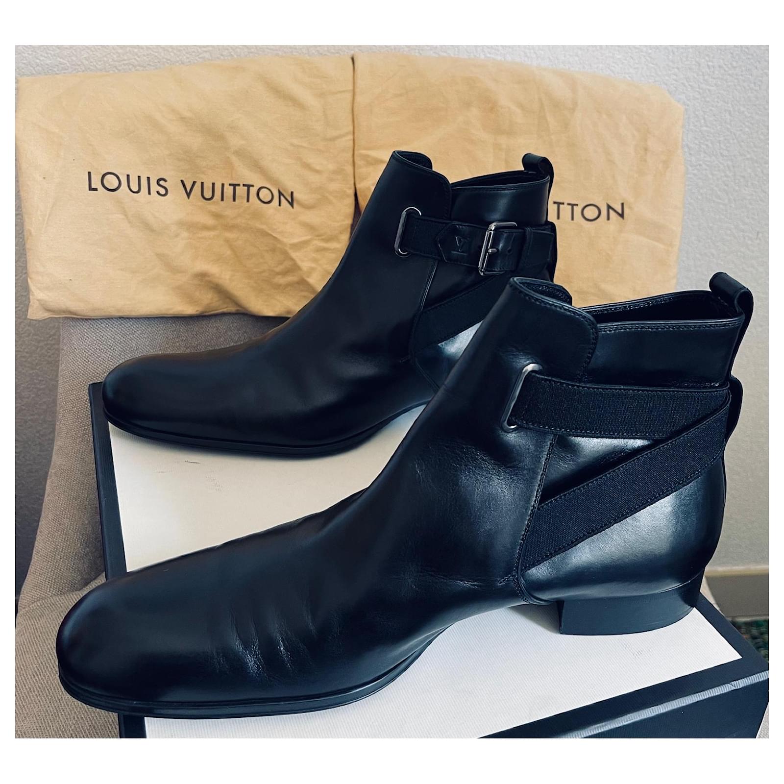 Louis Vuitton Leather Boots for Men