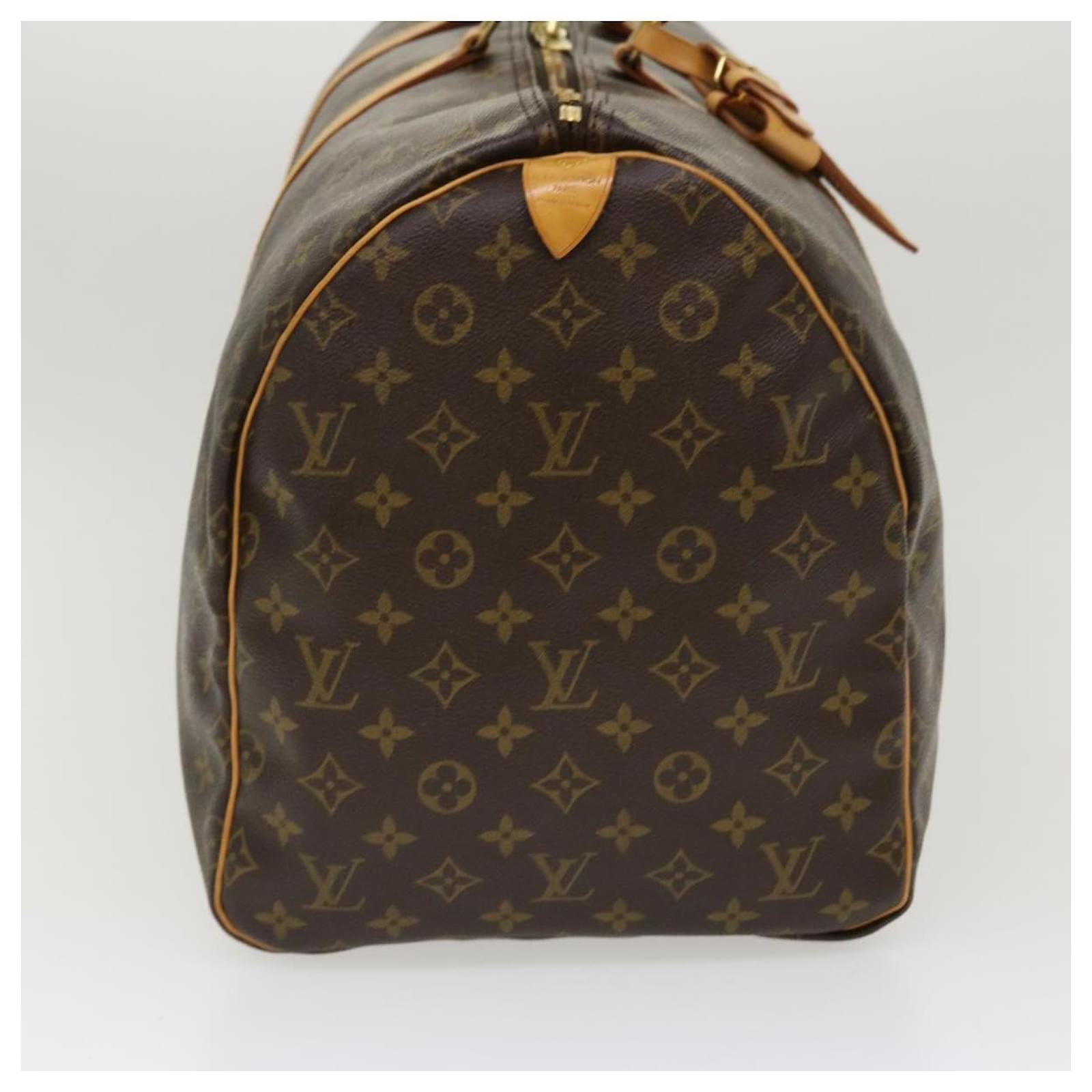 Louis Vuitton Monogram Keepall 55 Boston Bag M41424 LV Auth 42069 Cloth  ref.928328 - Joli Closet