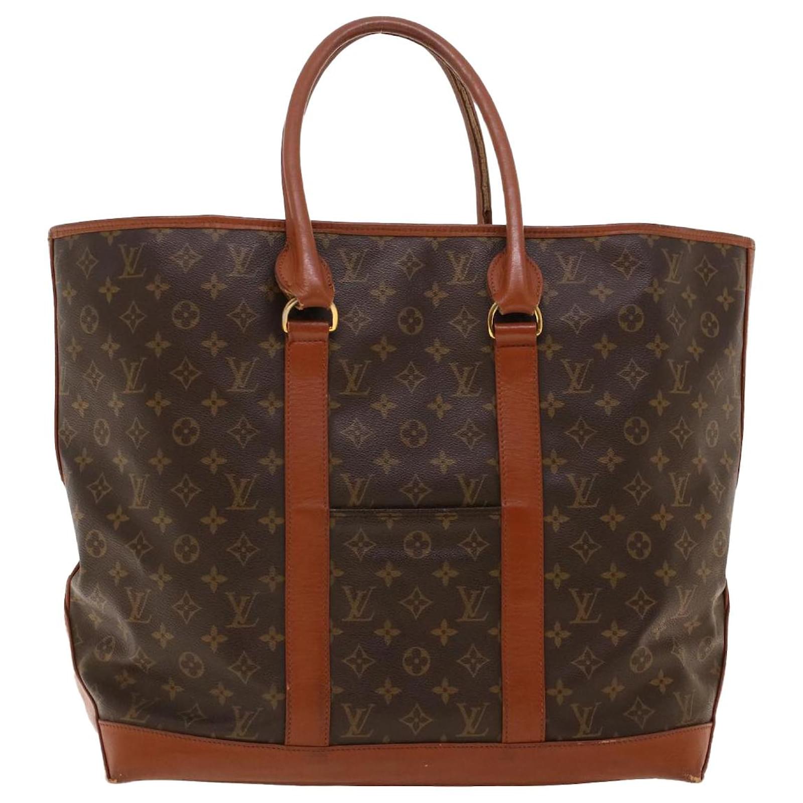 Louis Vuitton Women's Fabric Tote Bag - Brown - One Size