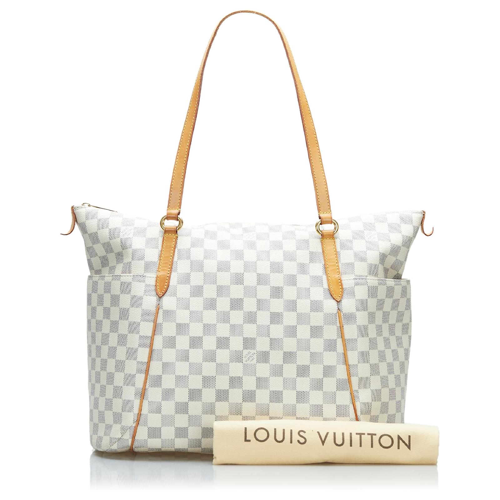 Louis Vuitton Damier Azur Canvas Totally MM Bag - Yoogi's Closet