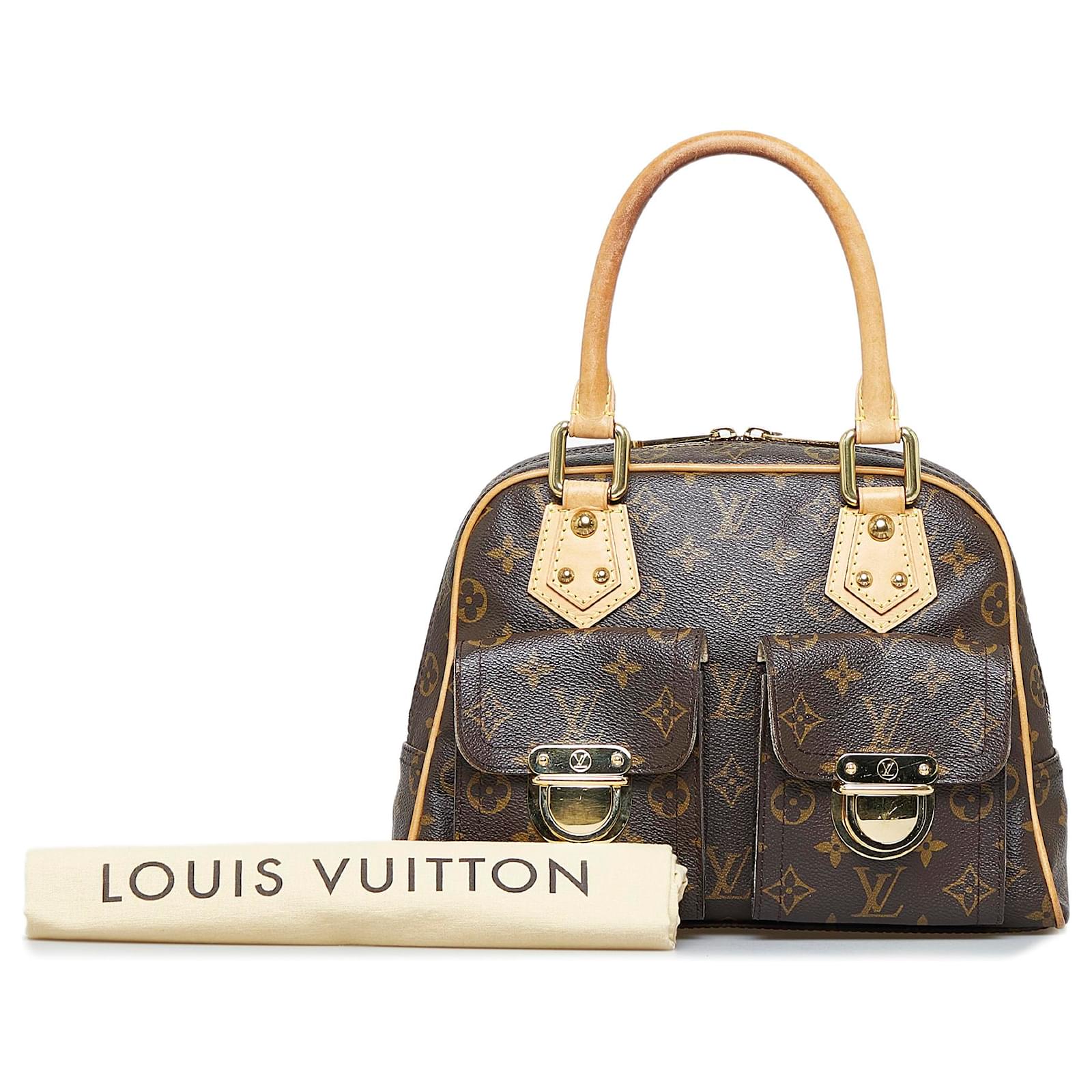 Louis Vuitton Monogram Manhattan PM Top Handle Bag