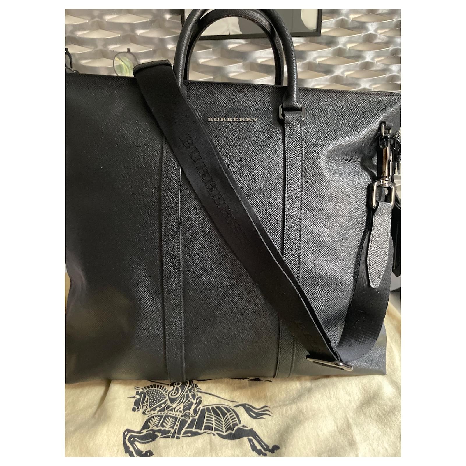 Briefcase burberry discount