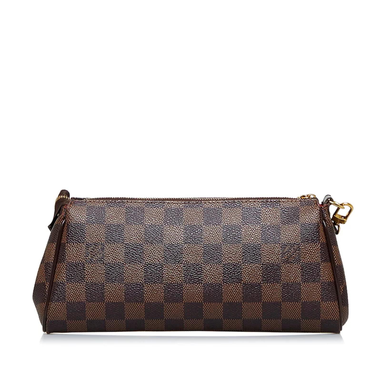 Louis Vuitton Monogram Eva Pochette N55213 Brown Cloth ref.929534 - Joli  Closet
