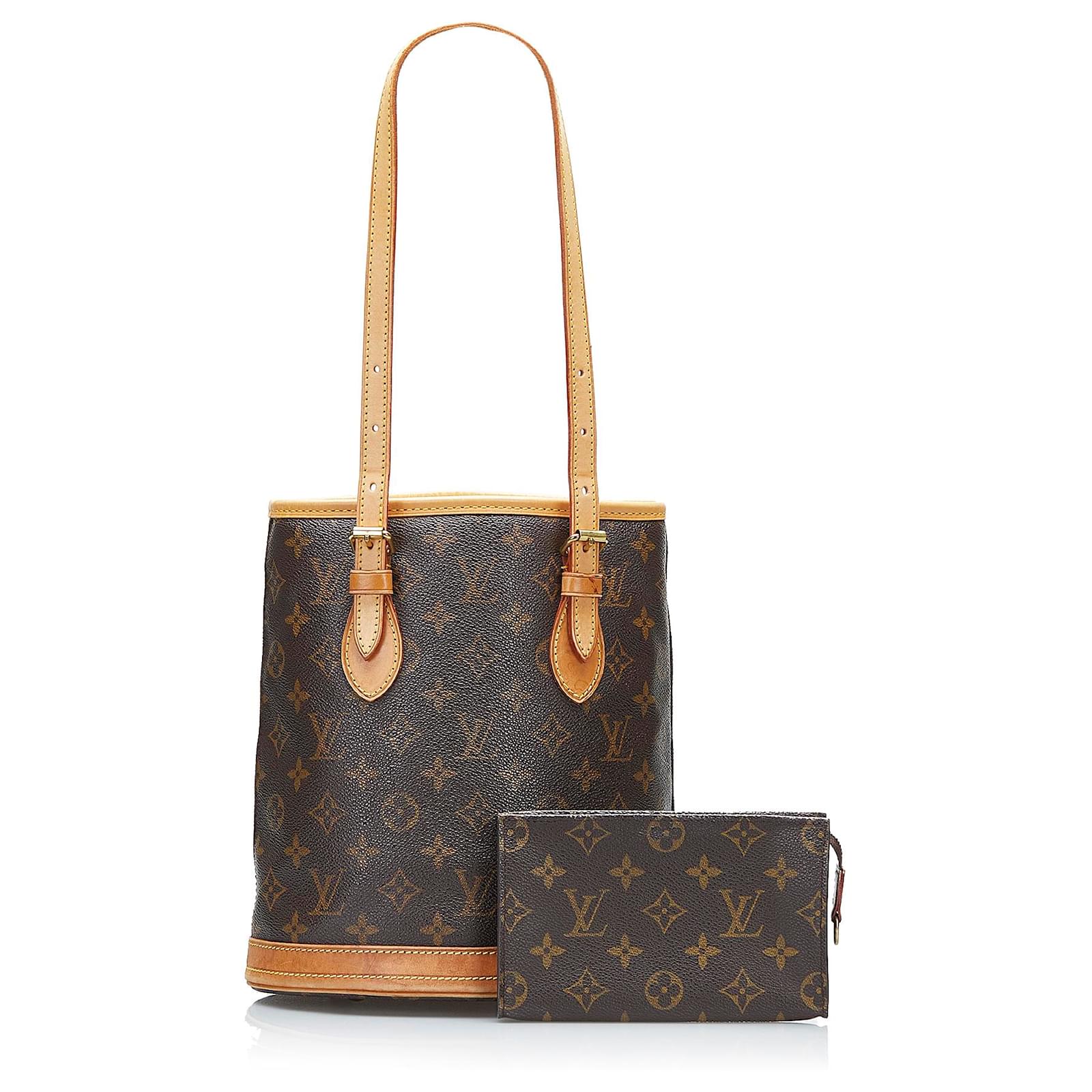 Louis Vuitton Monogram Canvas Petit Bucket Bag Louis Vuitton