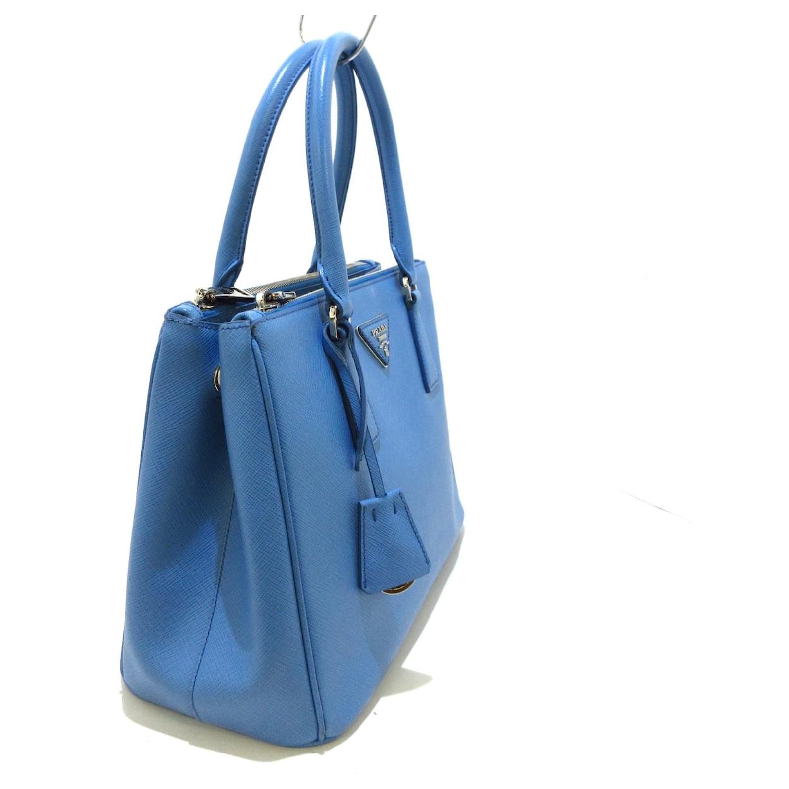 Prada Galleria Blue Leather ref.931949 - Joli Closet