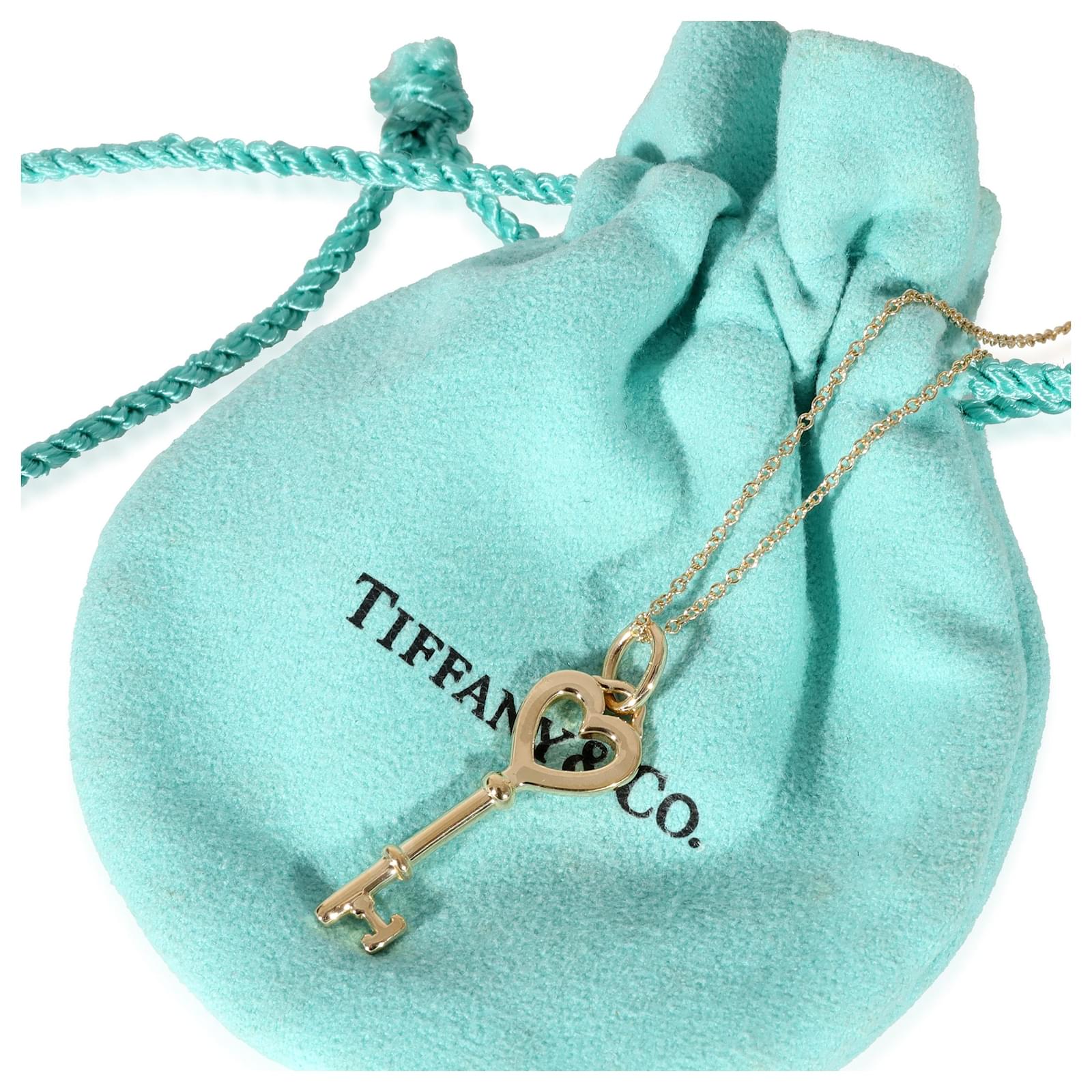 Tiffany 3 key on sale necklace